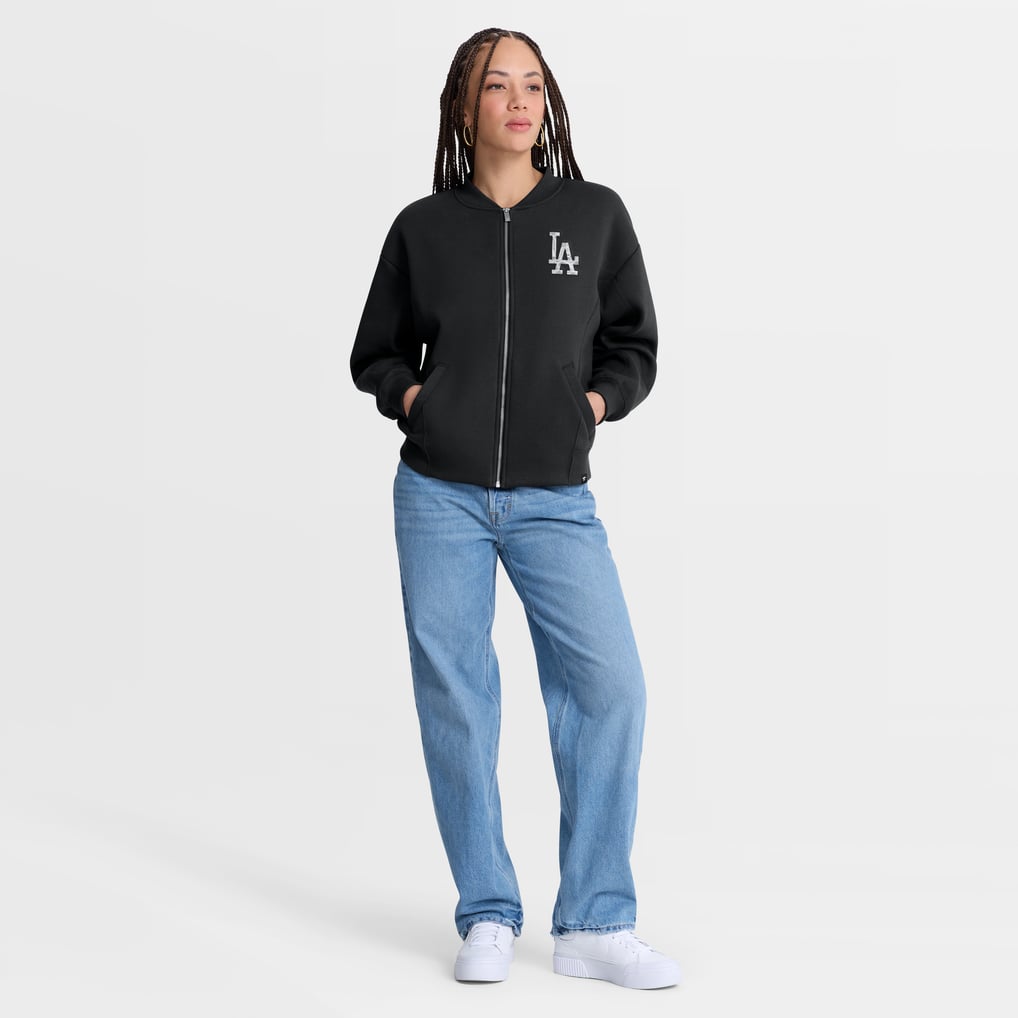 ウィメンズ Fanatics ブラック ロサンゼルス・ドジャース Oversized 