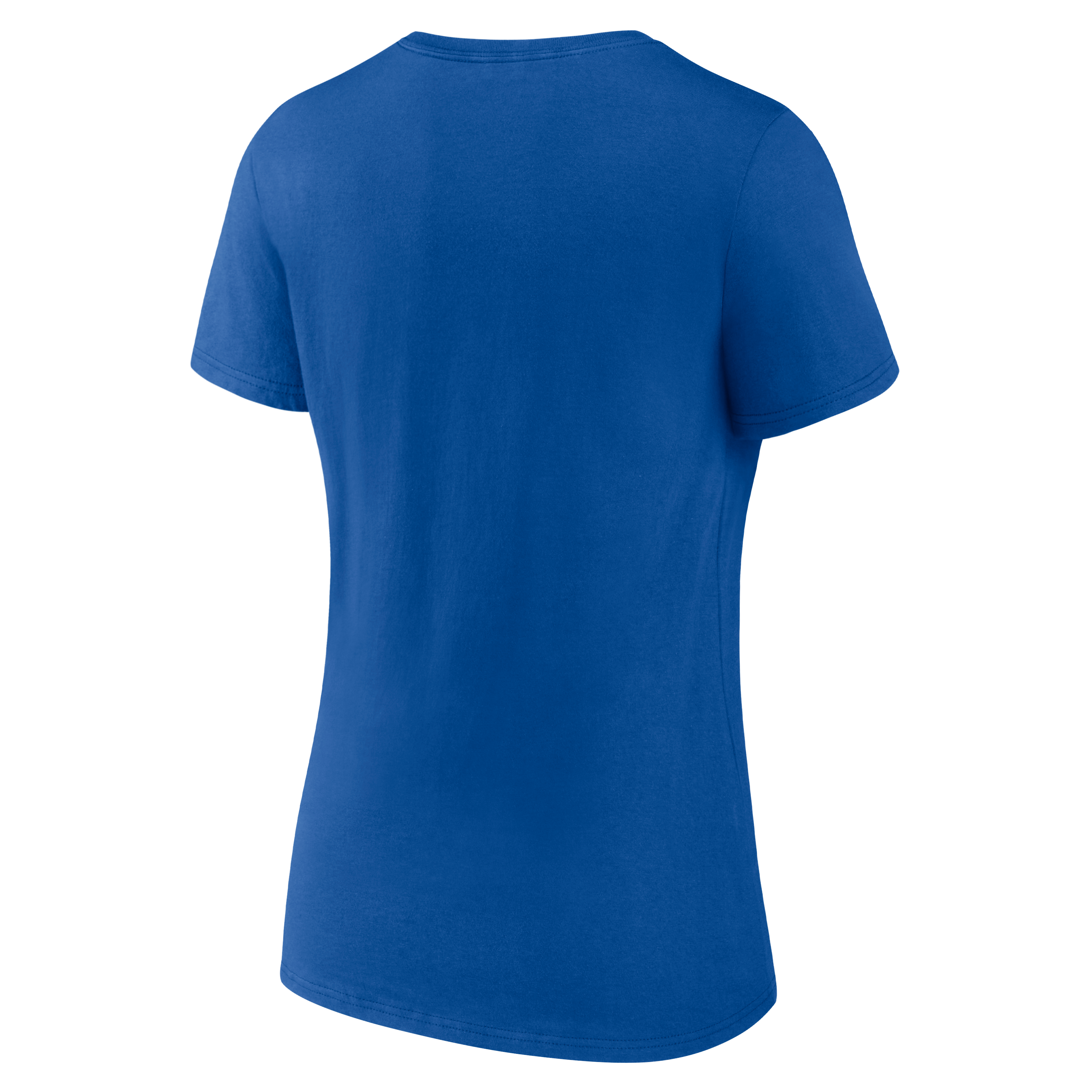 T-shirt à col en V Fanatics Royal pour femmes Los Angeles Dodgers Back Business