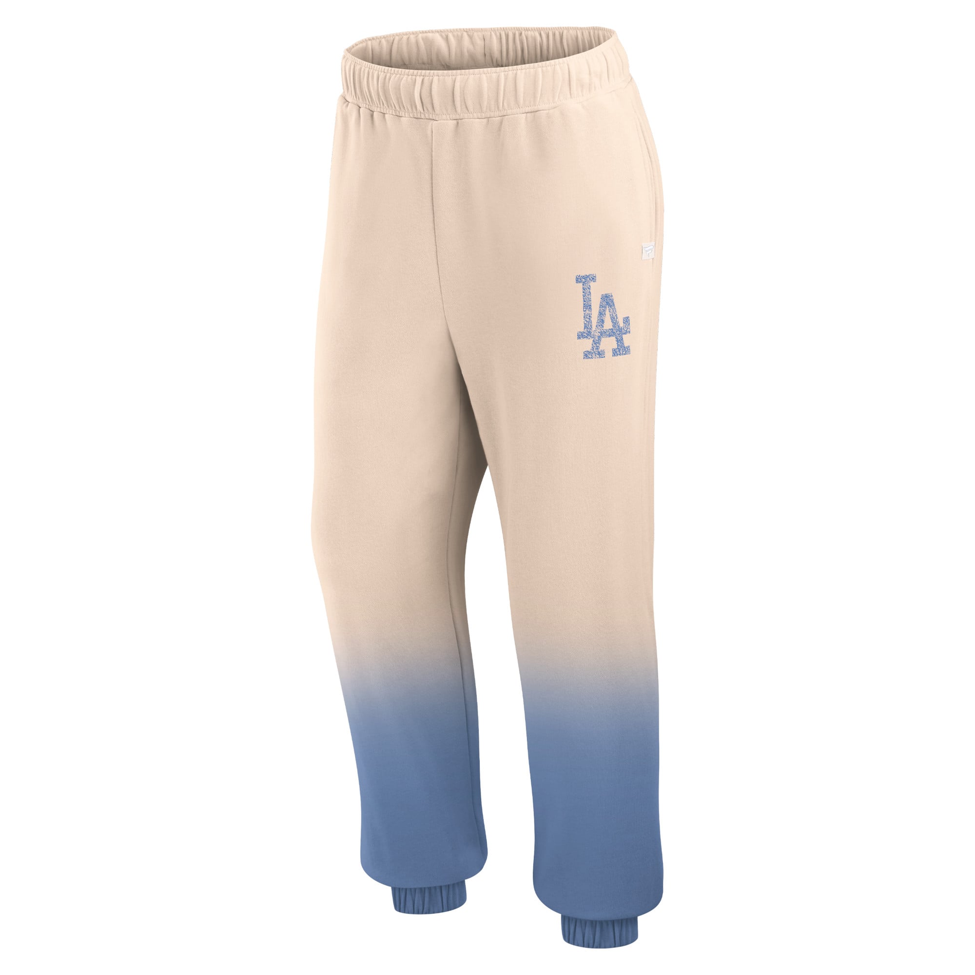 Pantalon de survêtement Luxe Ombre Fanatics Tan/Royal Los Angeles Dodgers pour femmes
