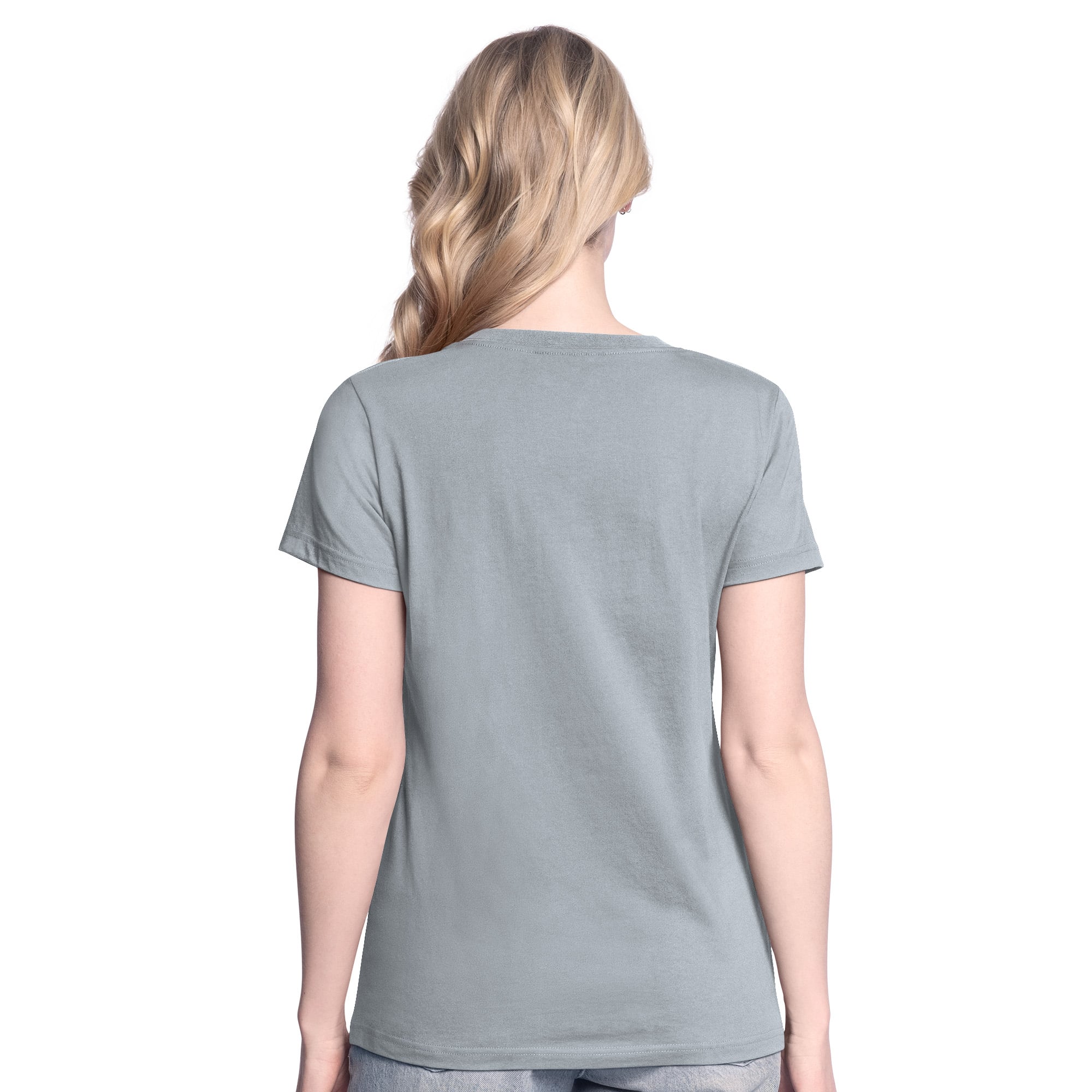 Lot de deux t-shirts G-III 4Her pour femmes par Carl Banks, coloris bleu royal/gris chiné, Los Angeles Dodgers