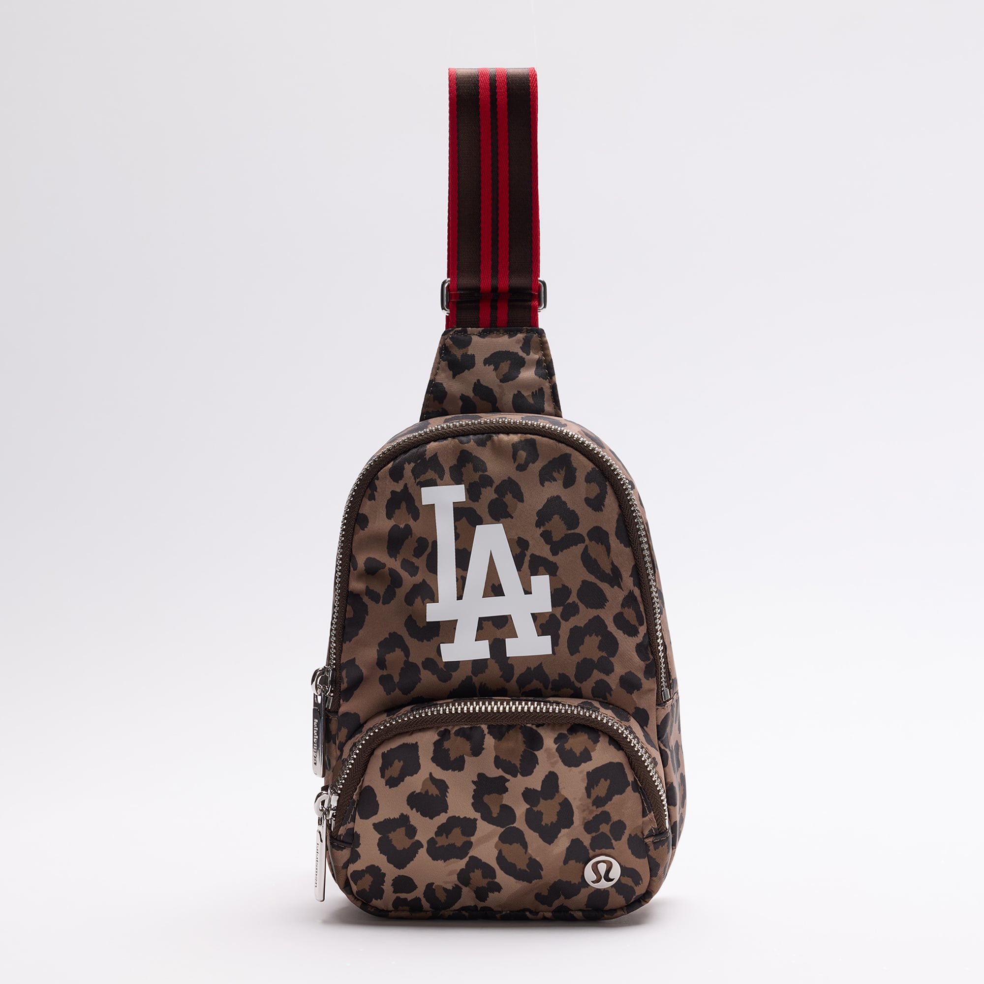 Sac bandoulière petit format lululemon Los Angeles Dodgers Everywhere pour femme *Léopard