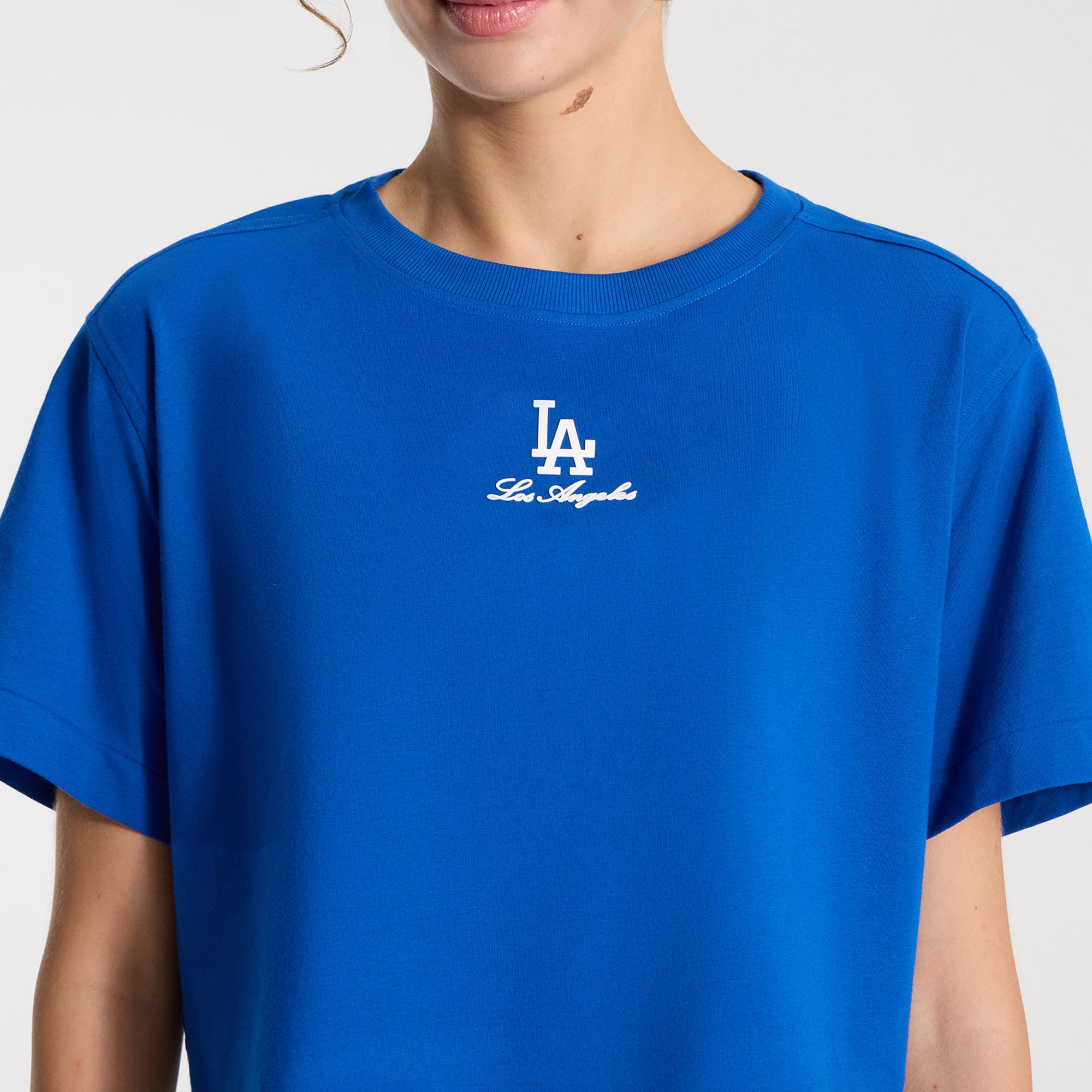 Women's lululemon Symphony Blue Los Angeles Dodgers All Yours Organic Cotton T-Shirt