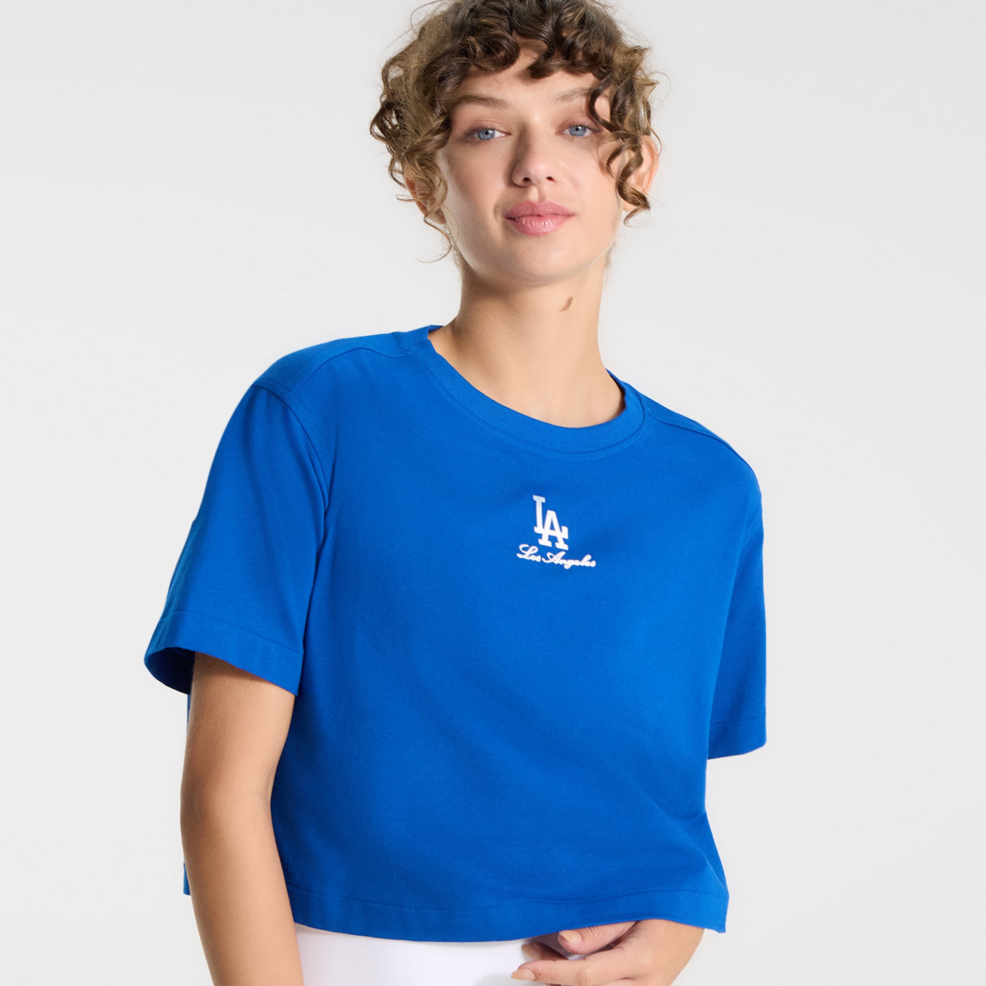 Women's lululemon Symphony Blue Los Angeles Dodgers All Yours Organic Cotton T-Shirt