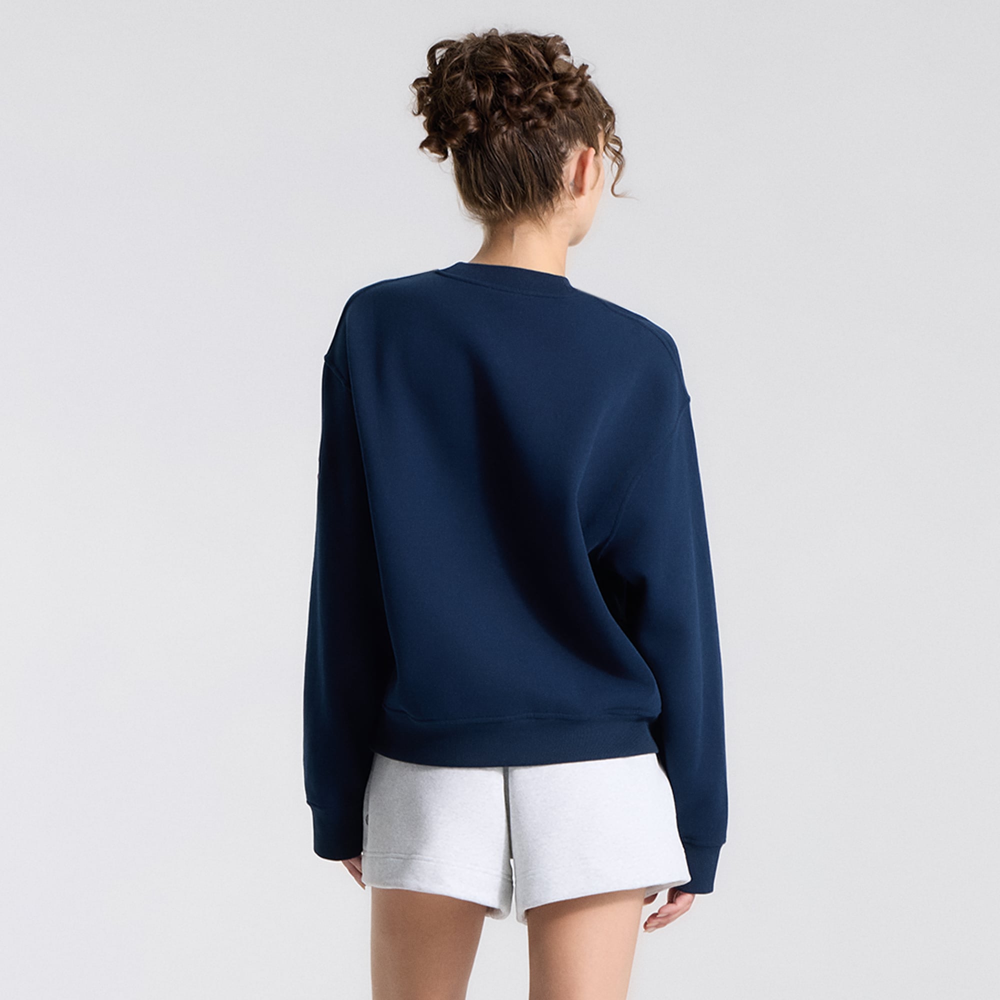 Women's lululemon True Navy Los Angeles Dodgers Steady State Oversized Crew