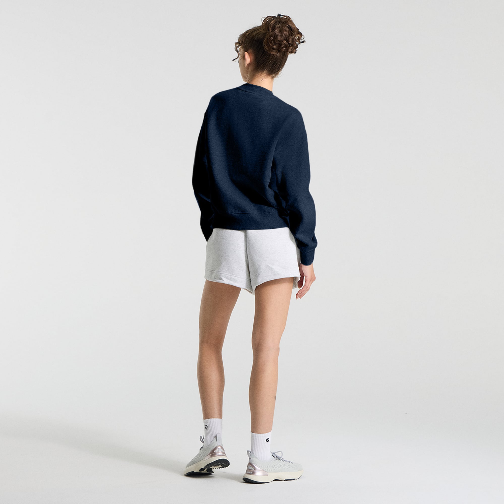 Women's lululemon True Navy Los Angeles Dodgers Steady State Oversized Crew