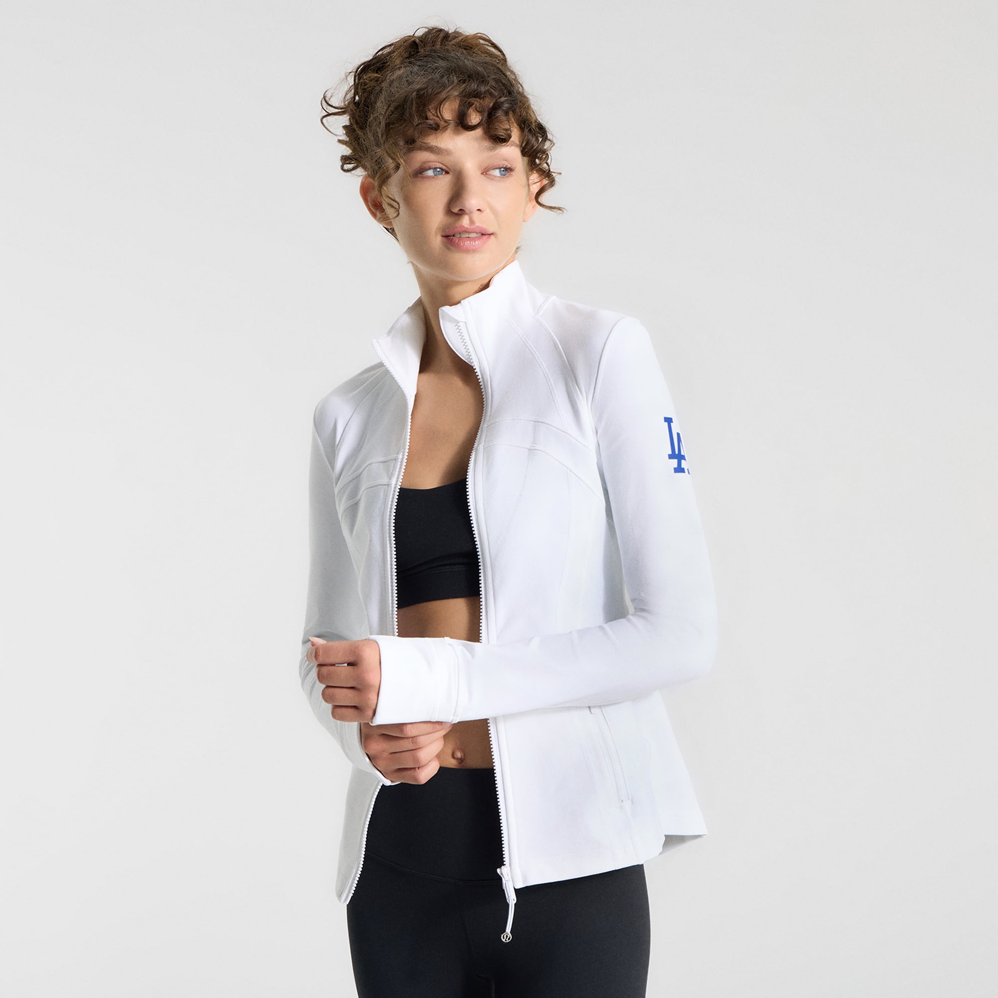 Veste Define blanche pour femme de lululemon Los Angeles Dodgers *Luon™