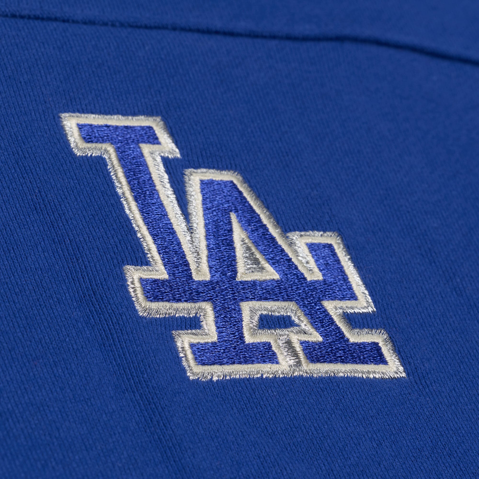 Women's Mitchell & Ness Royal Los Angeles Dodgers Cooperstown Collection Retro Roots Pullover Hoodie