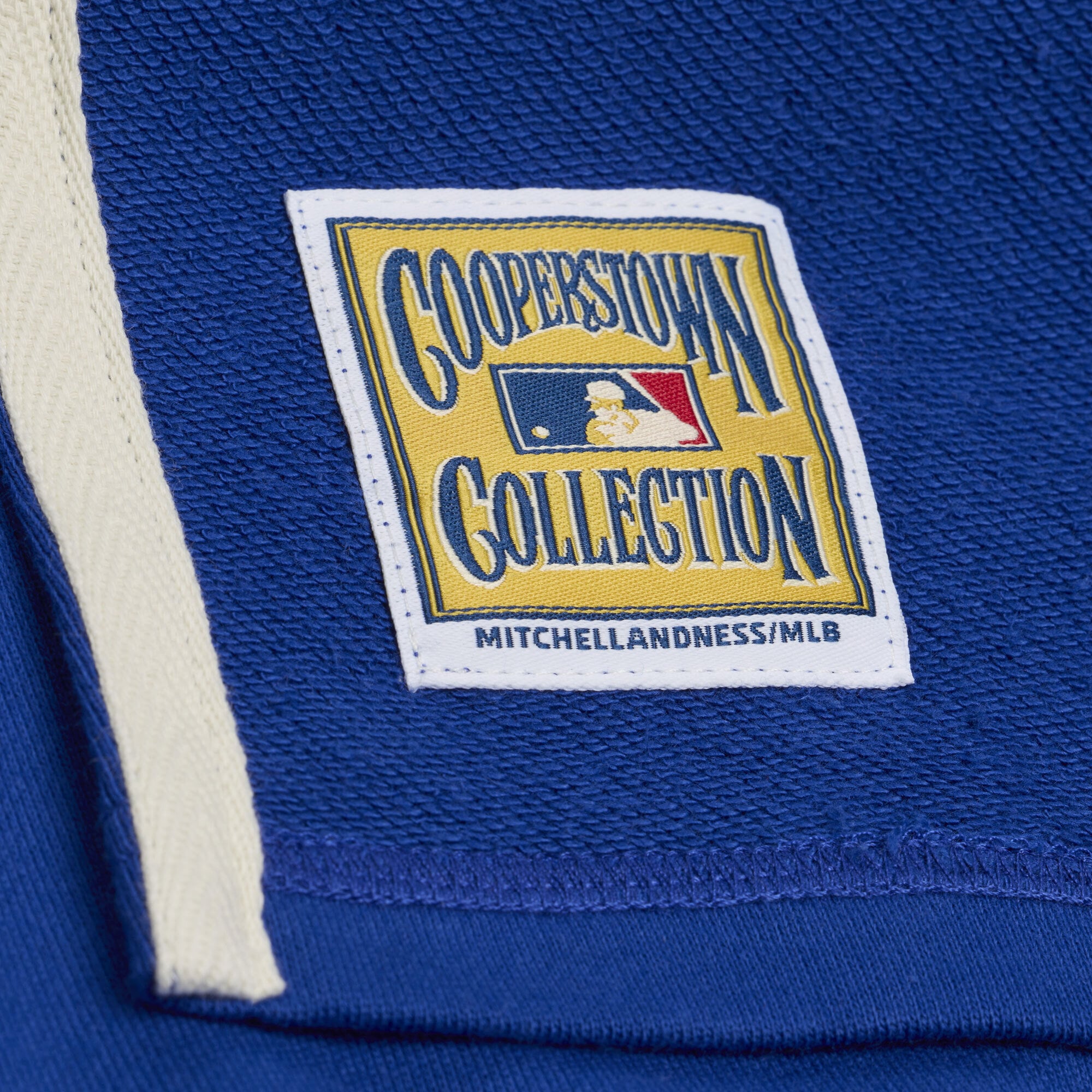 Women's Mitchell & Ness Royal Los Angeles Dodgers Cooperstown Collection Retro Roots Pullover Hoodie