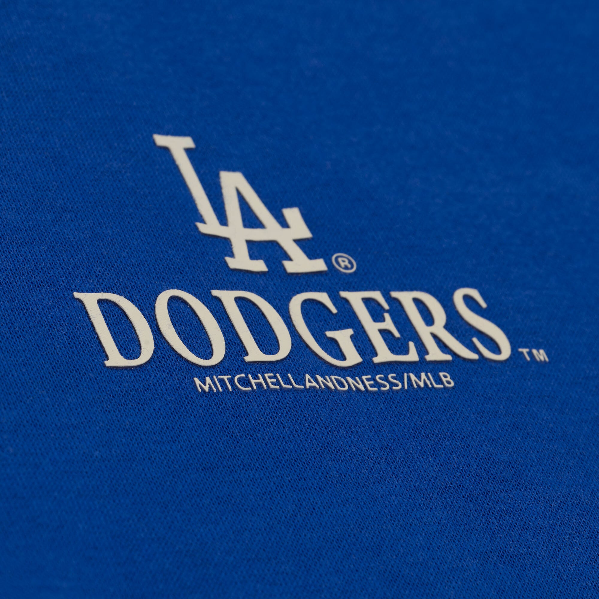 Sweat-shirt polaire Mitchell & Ness Royal Los Angeles Dodgers Core Essentials Micro Logo pour femme