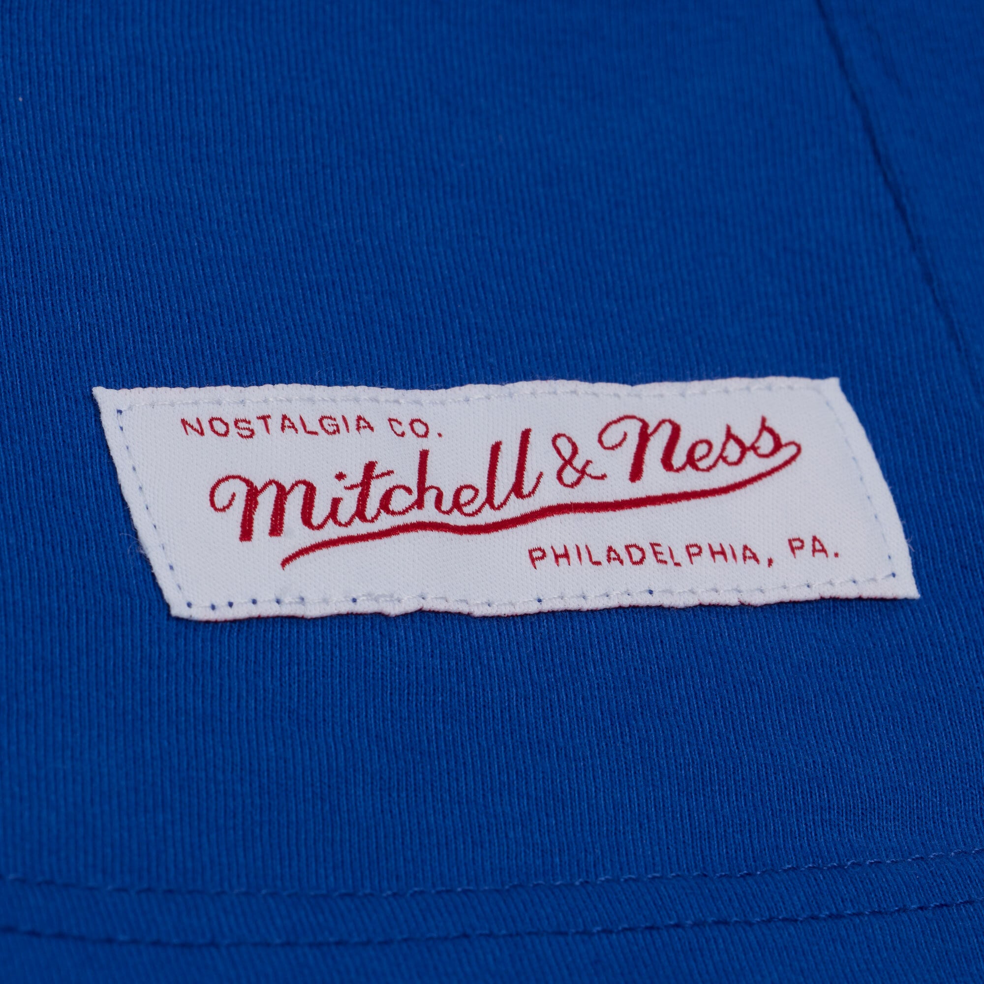 Women's Mitchell & Ness Royal Los Angeles Dodgers Core Essentials Micro Logo T-Shirt