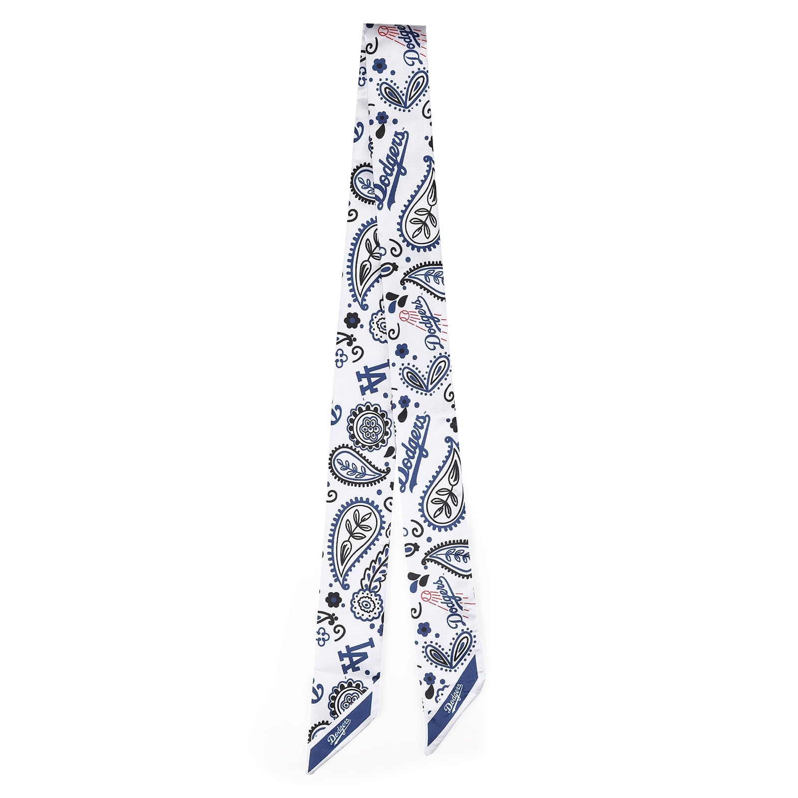 Bandana/sac/foulard blanc Montana West pour femme, Los Angeles Dodgers