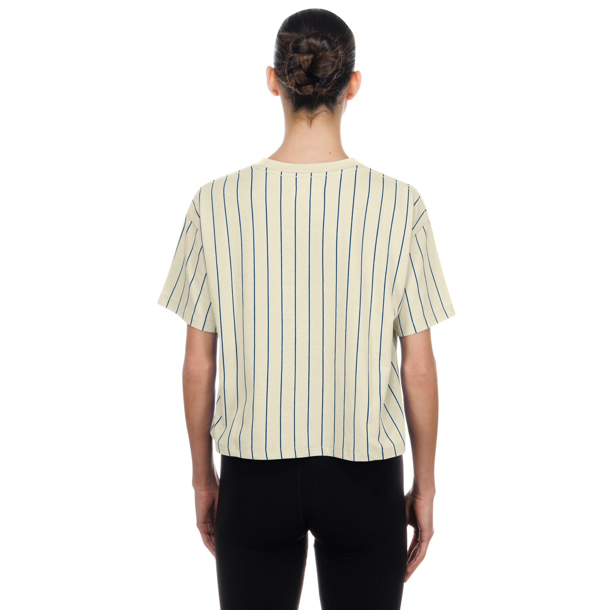 T-shirt New Era crème pour femme, style rétro Los Angeles Dodgers