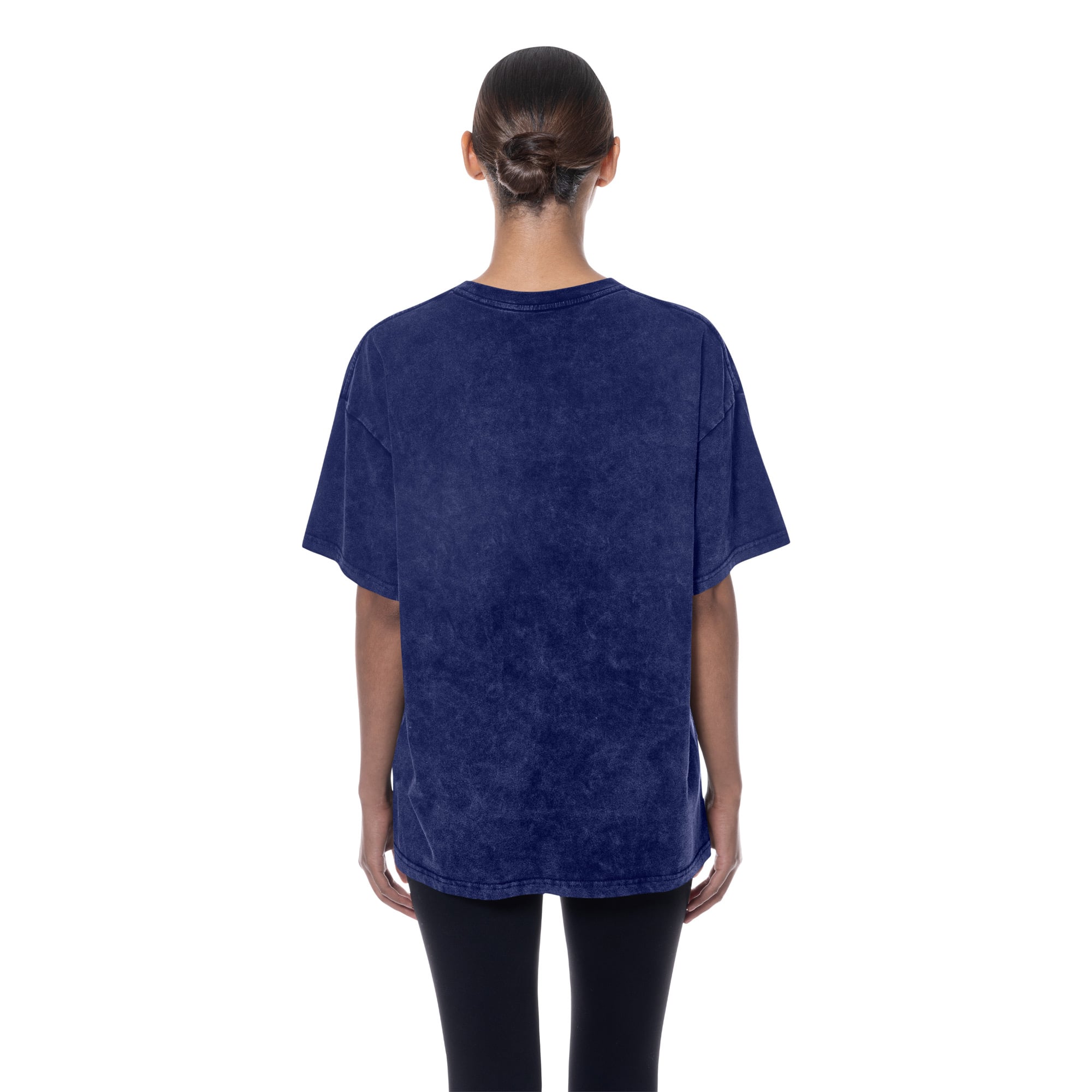 T-shirt oversize délavé minéral New Era Royal Los Angeles Dodgers pour femme