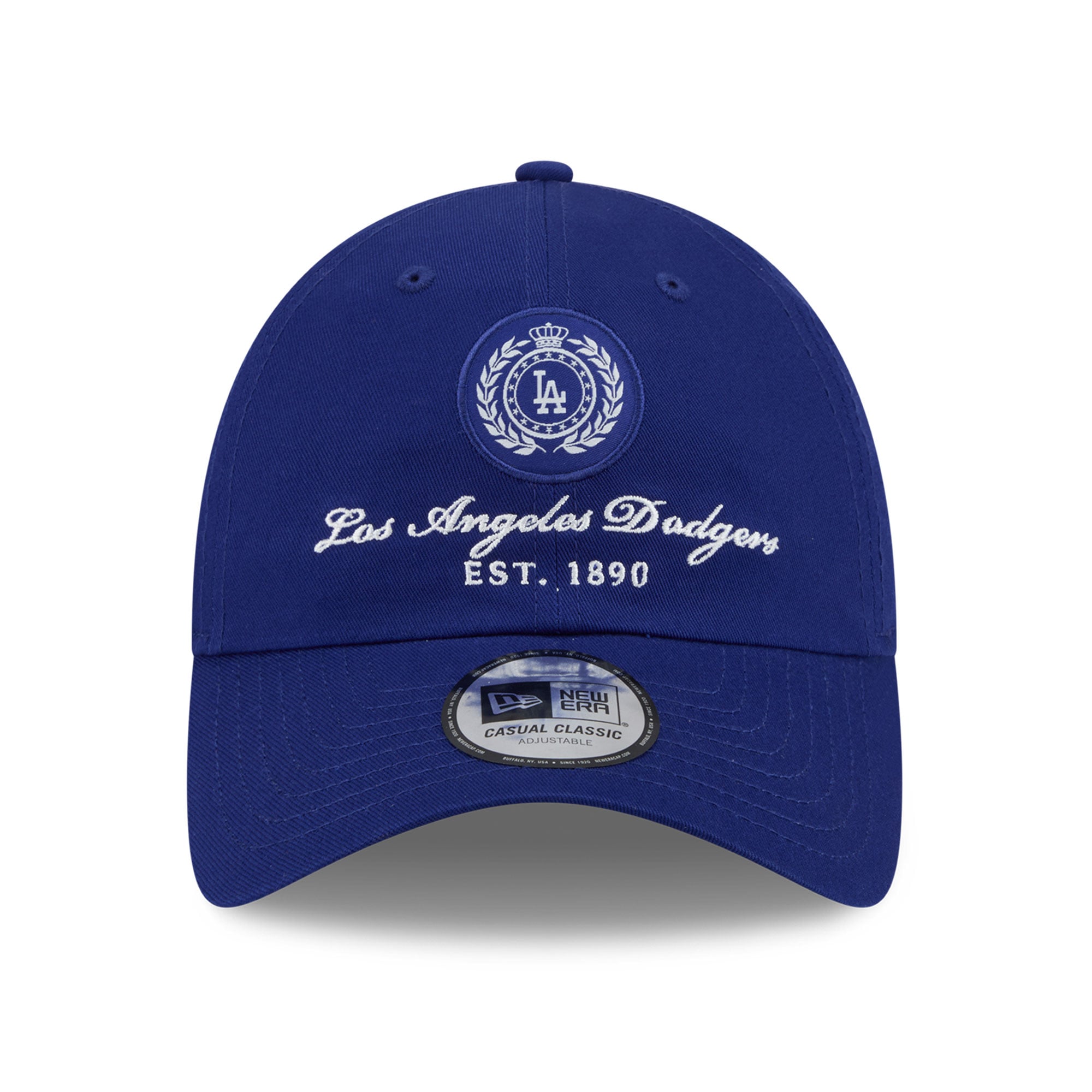 Women's New Era Royal Los Angeles Dodgers Script Patch Casual Classic Adjustable Hat