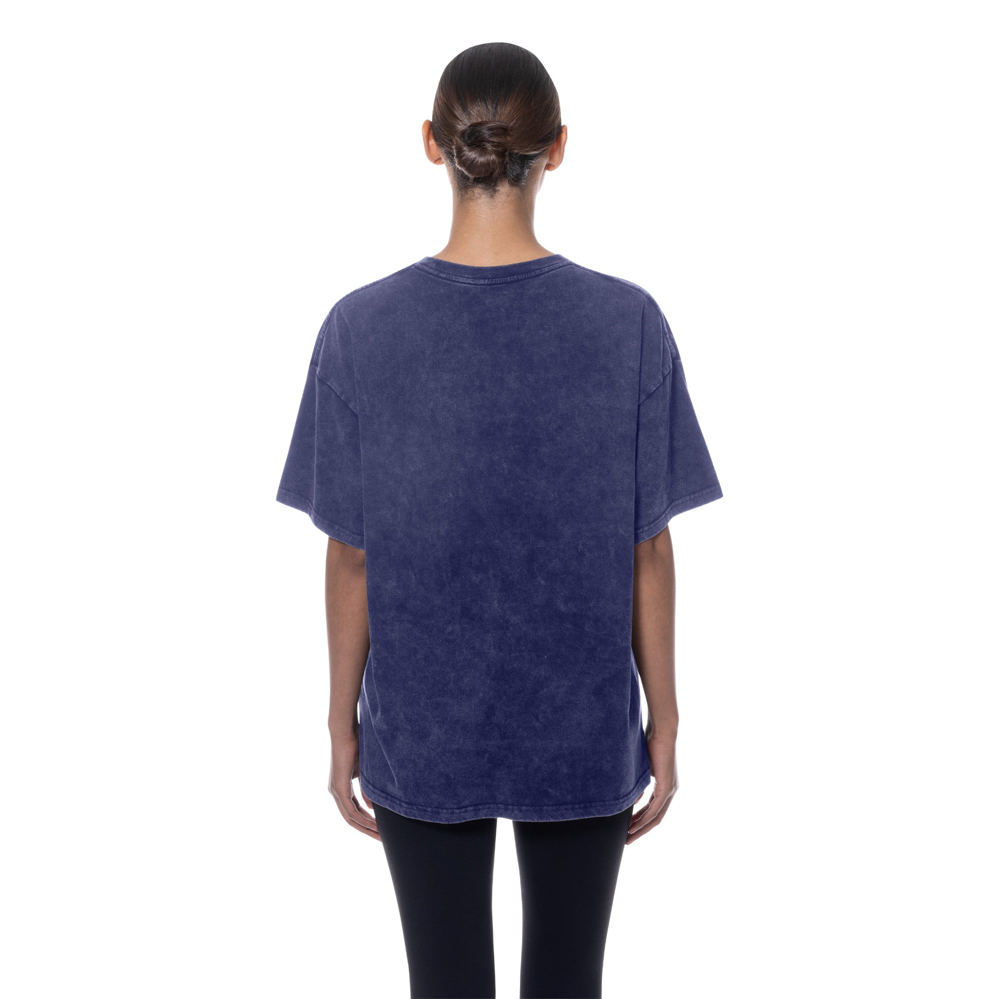Women's New Era Royal Los Angeles Dodgers Throwback Mineral Wash Boyfriend T-Shirt