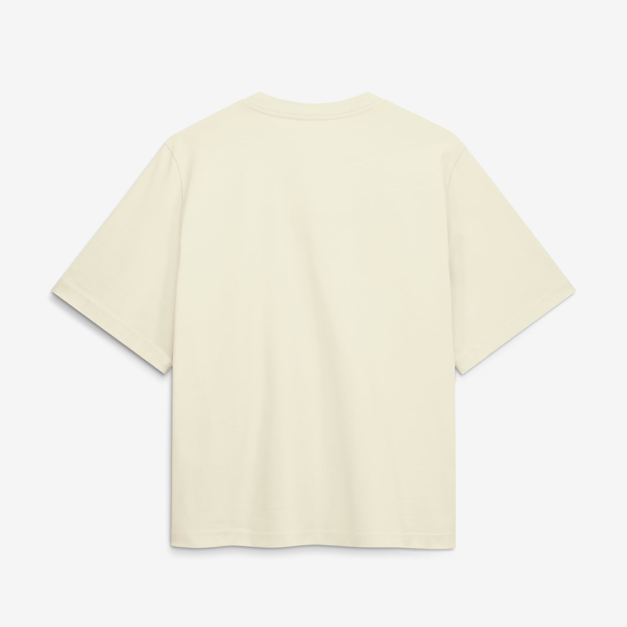 T-shirt Nike crème pour femme Los Angeles Dodgers, coupe carrée et effet vieilli.