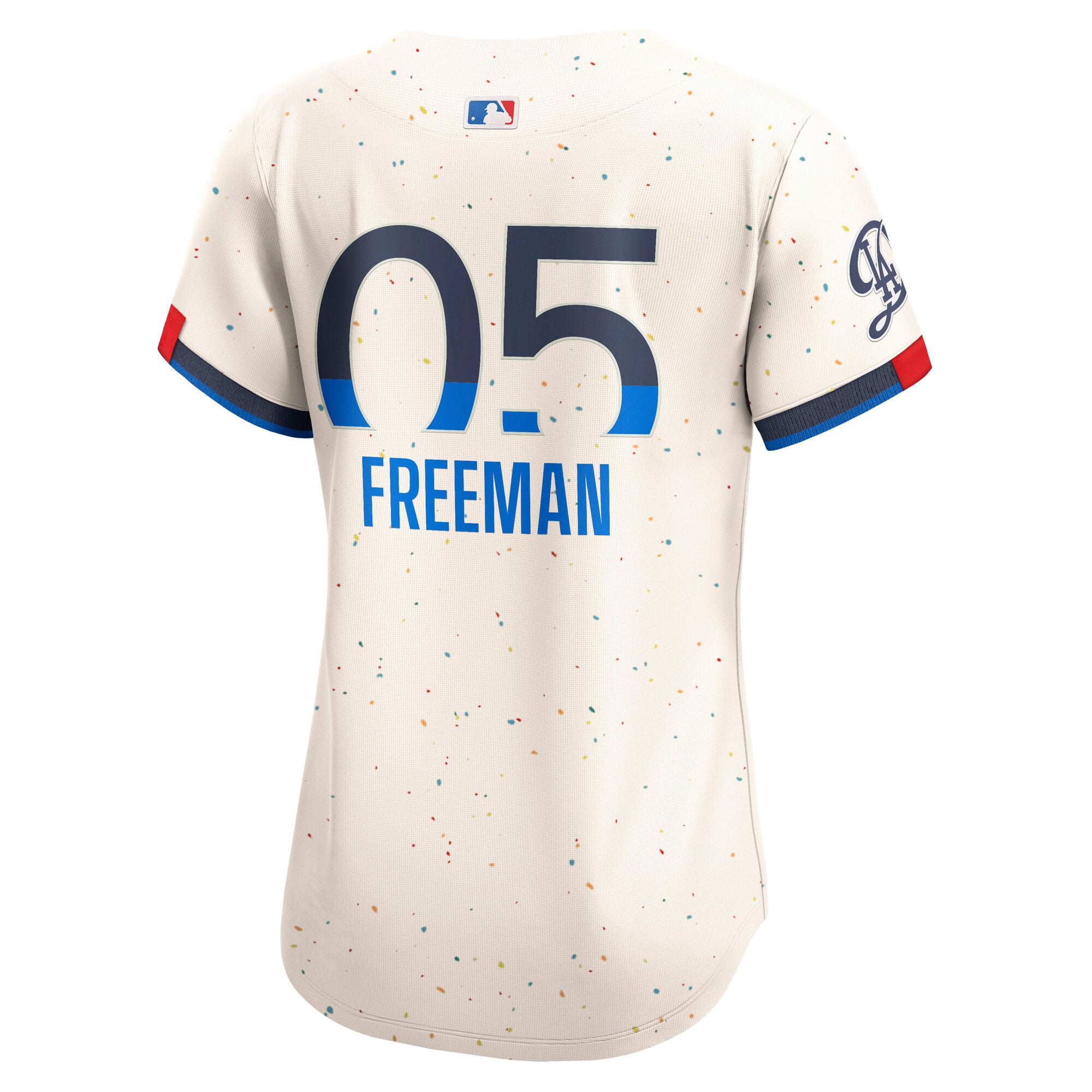 Maillot Nike Freddie Freeman crème City Connect Limited des Dodgers de Los Angeles pour femme