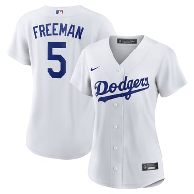 Los Angeles Dodgers Women's Glitter Baseball Jersey - Sport Tek - Multiple Colors & Sizes