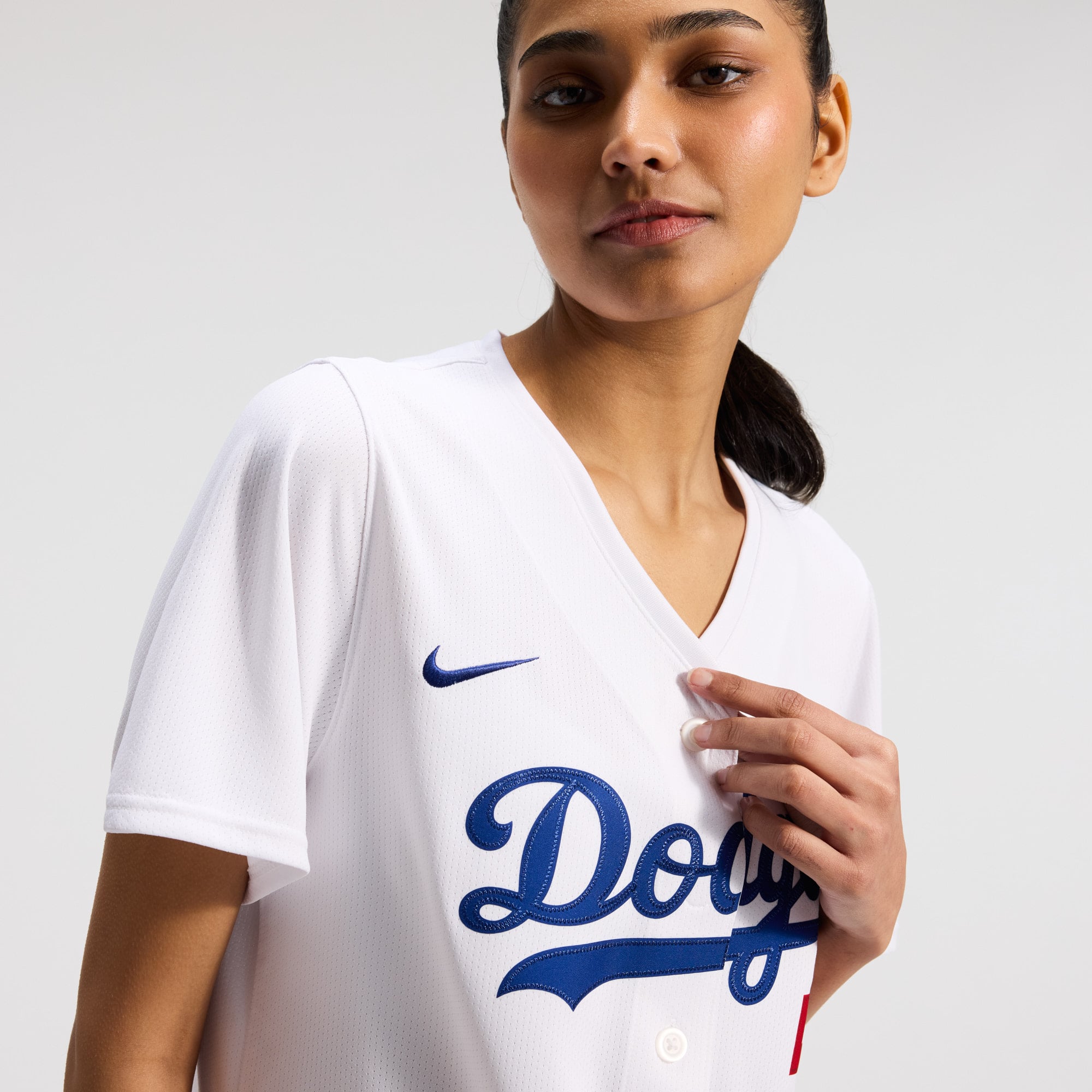 Women's Nike Mookie Betts White Los Angeles Dodgers Home Limited Player Jersey