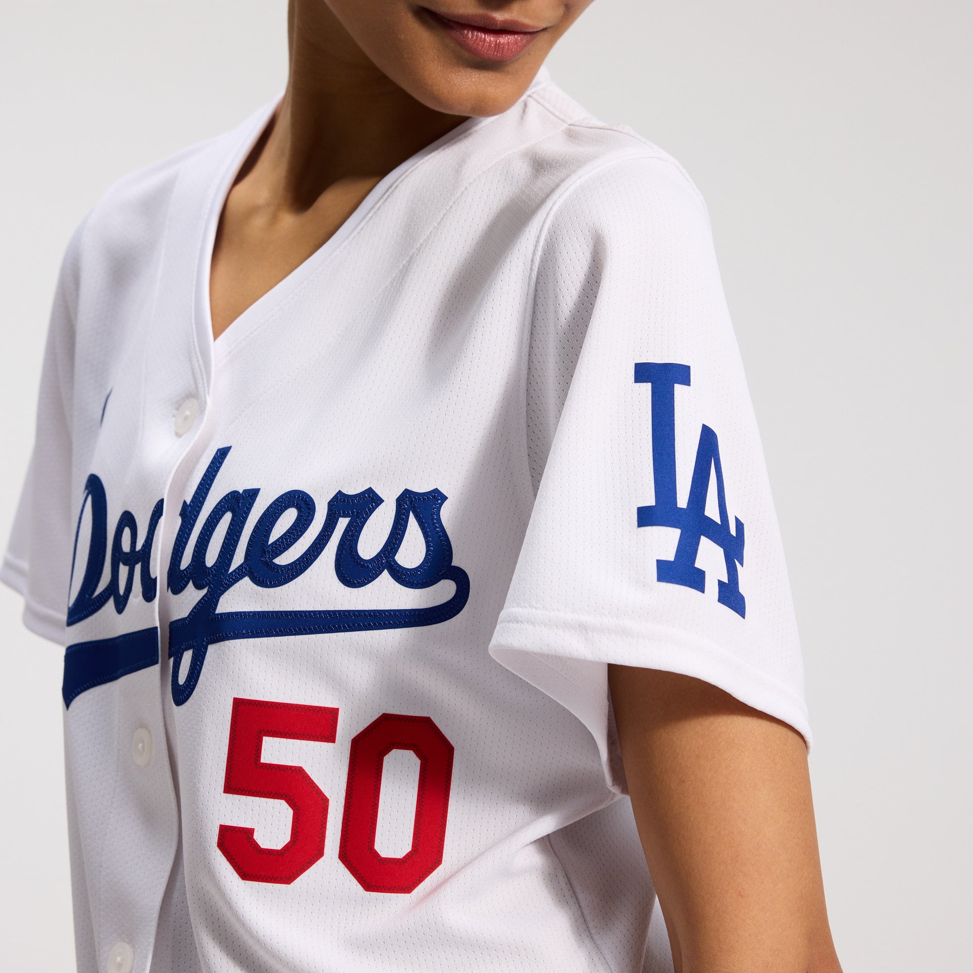Women's Nike Mookie Betts White Los Angeles Dodgers Home Limited Player Jersey