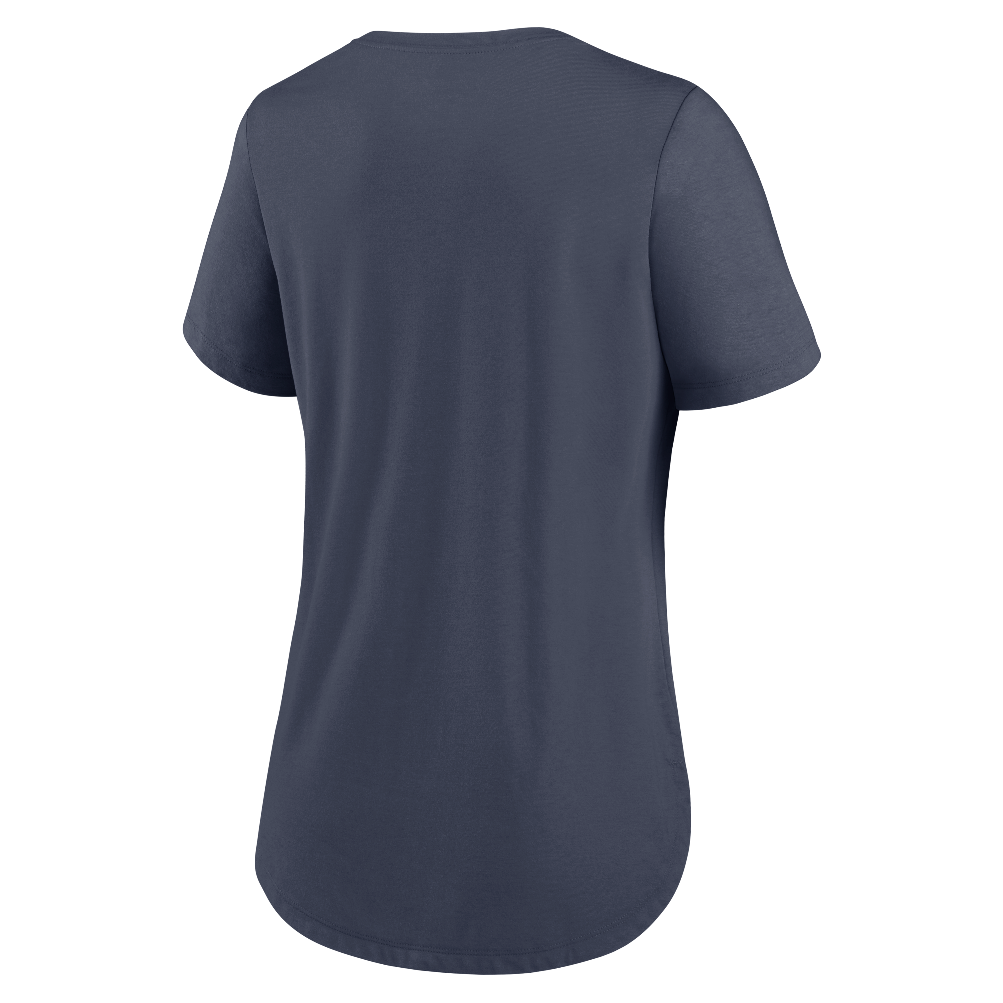 Women's Nike Navy Los Angeles Dodgers City Connect Team Phrase Lockup Tri-Blend T-Shirt