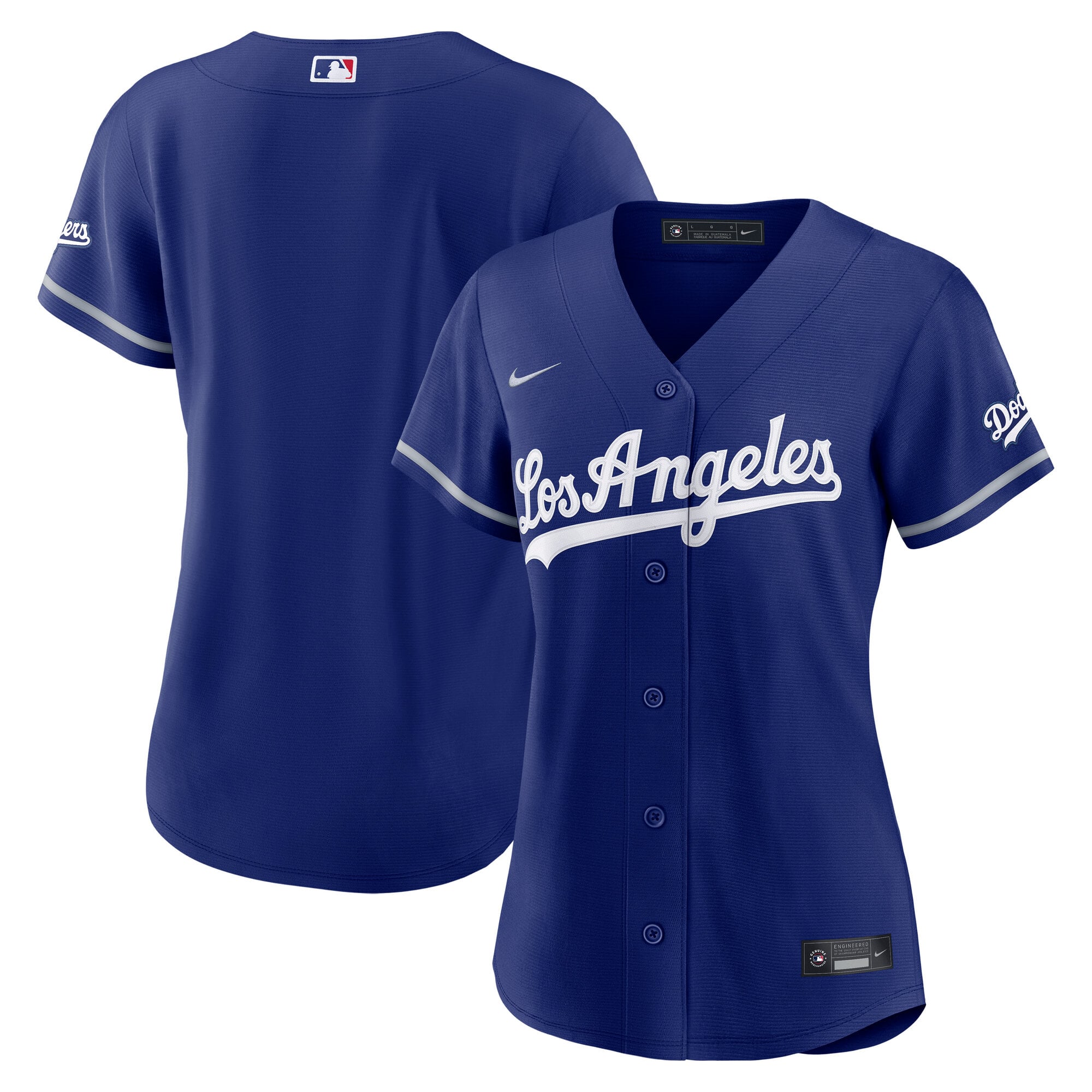 Maillot réplique alternatif Nike Royal Los Angeles Dodgers pour femmes