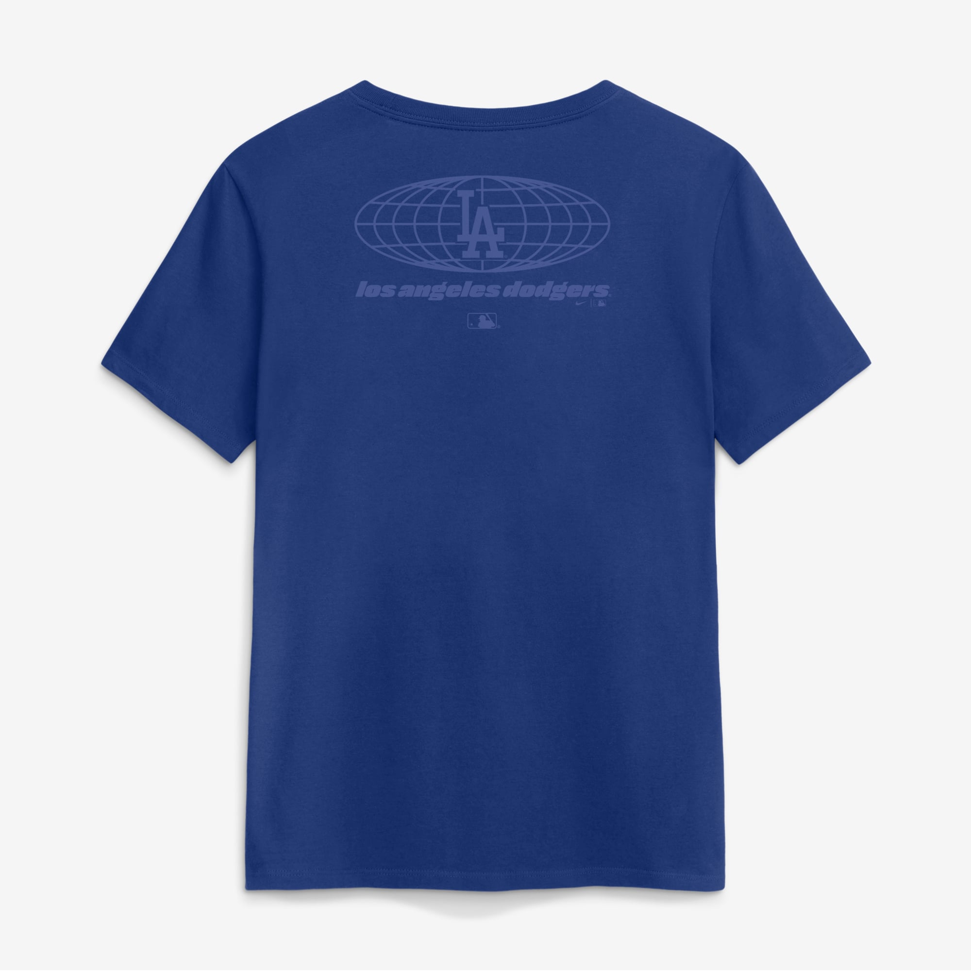 T-shirt Nike Royal Los Angeles Dodgers Globe Logo pour femmes