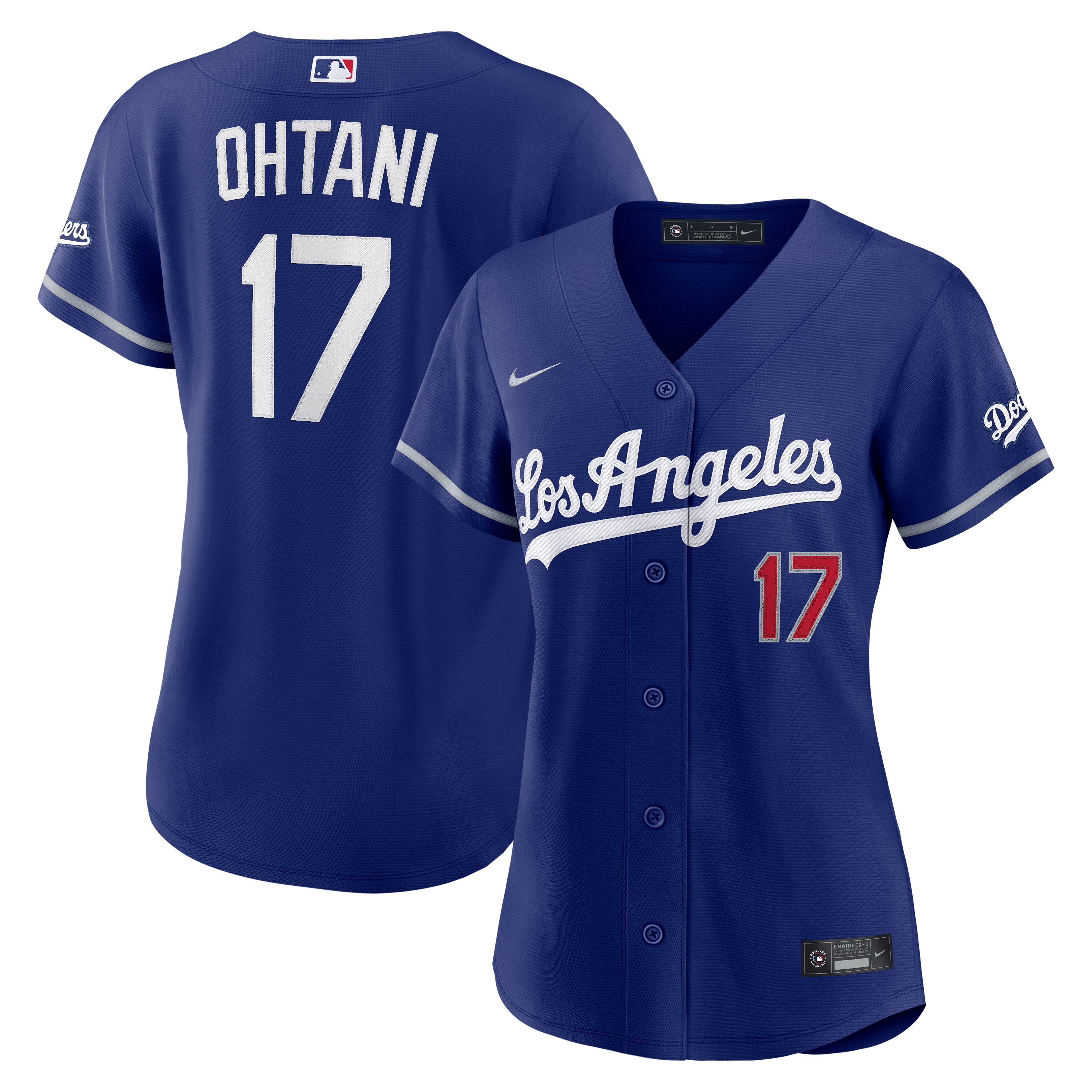 Women's Nike Shohei Ohtani Royal Los Angeles Dodgers Alternate Stadium Jersey