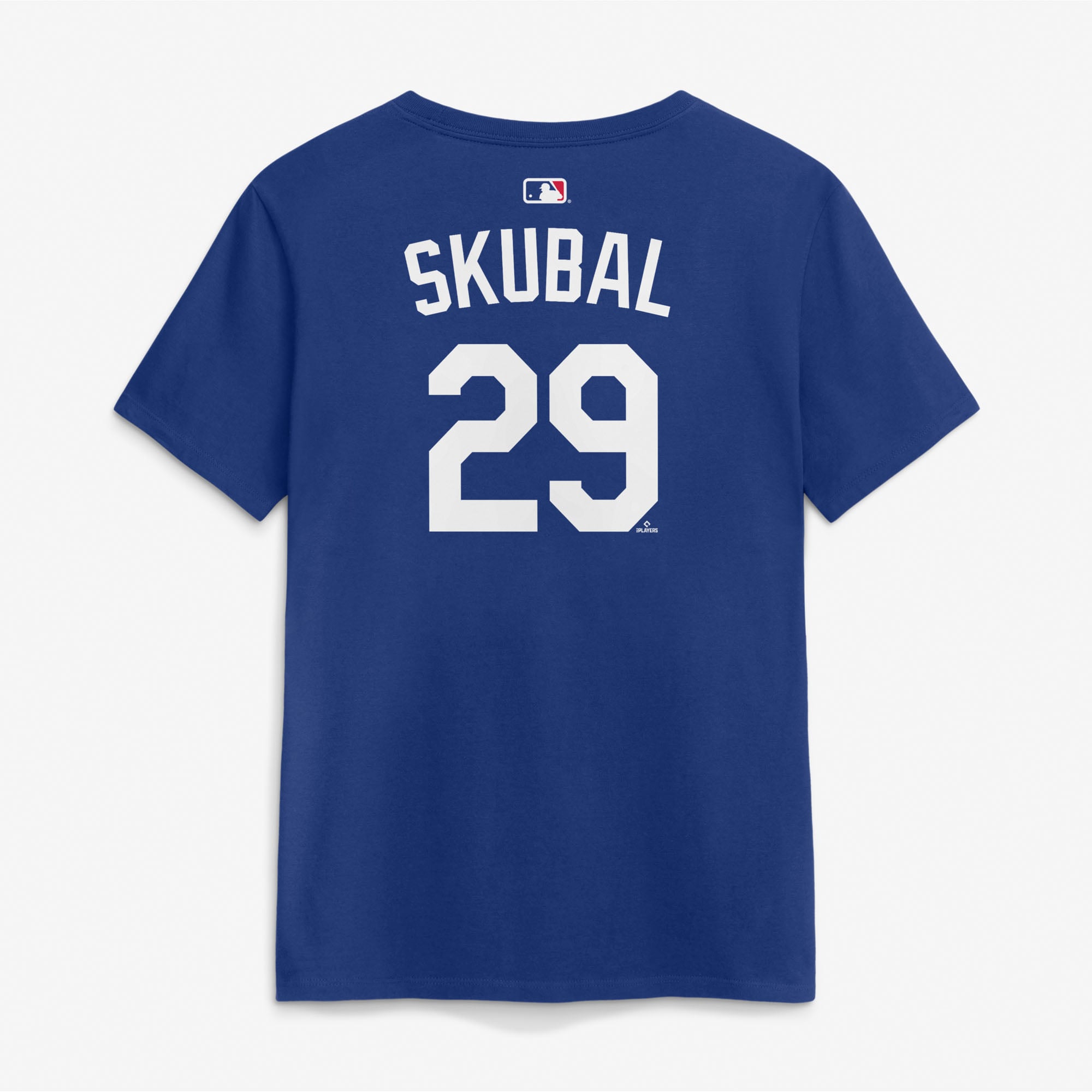 T-shirt Nike Tarik Skubal Royal Los Angeles Dodgers pour femmes, avec nom et numéro