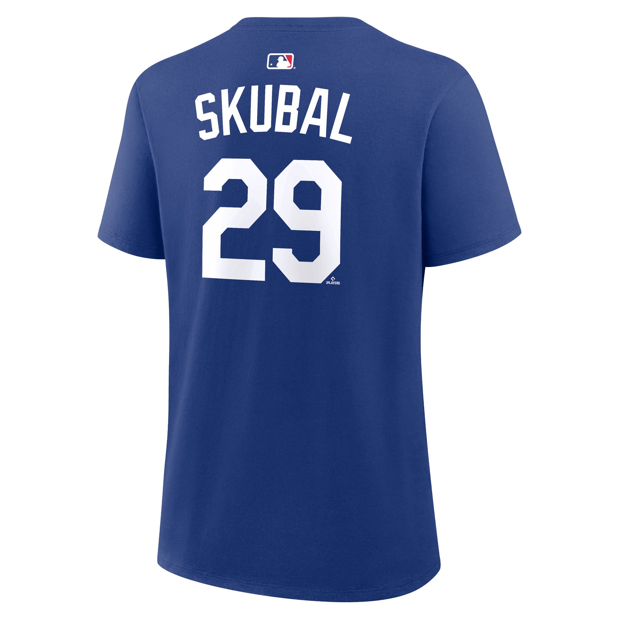 T-shirt Nike Tarik Skubal Royal Los Angeles Dodgers pour femmes, avec nom et numéro