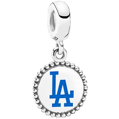 Los Angeles Dodgers Pandora Women's Color Dangle Charm