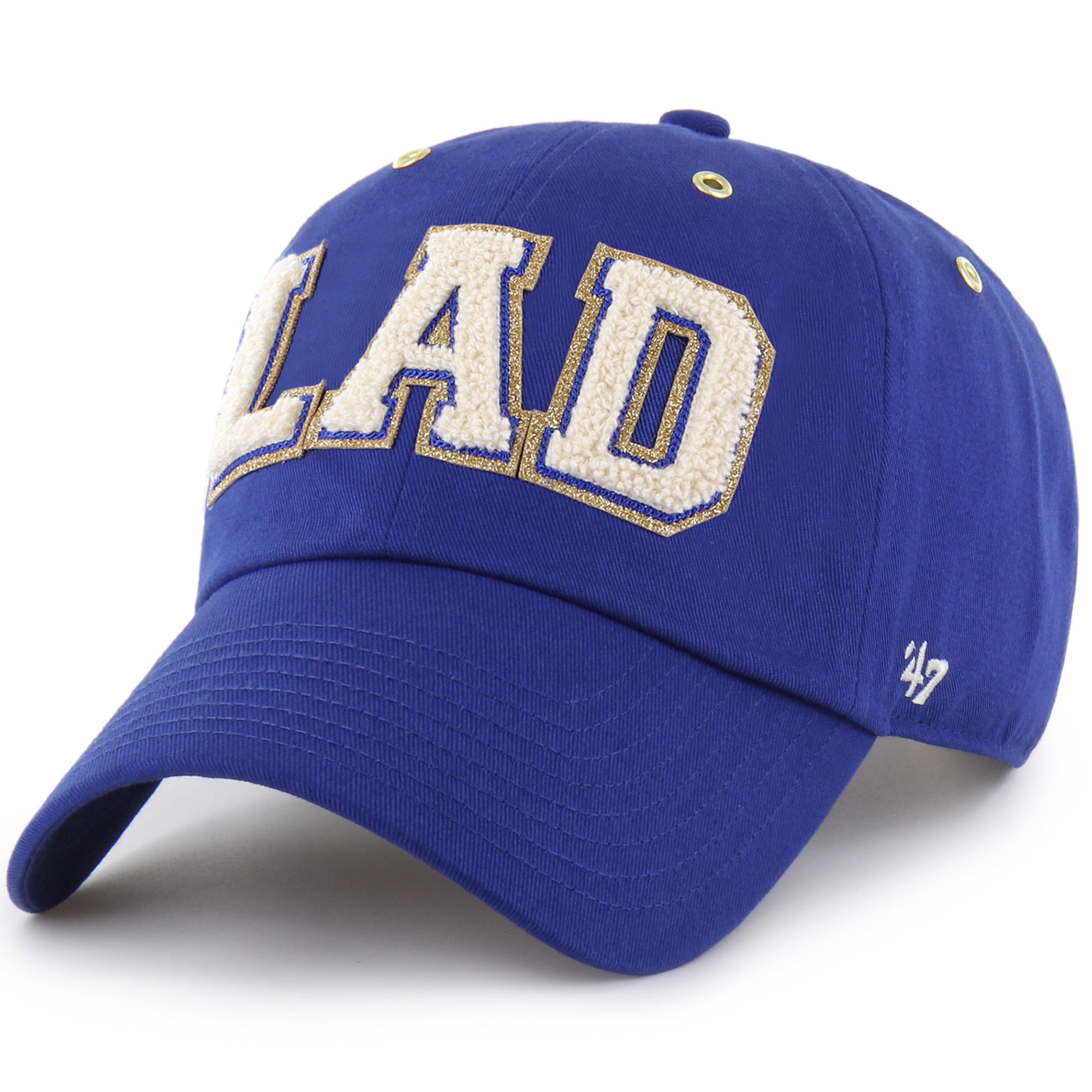 Casquette ajustable Stoney Clover Lane x '47 Royal Los Angeles Dodgers Acro Charm Clean Up pour femme