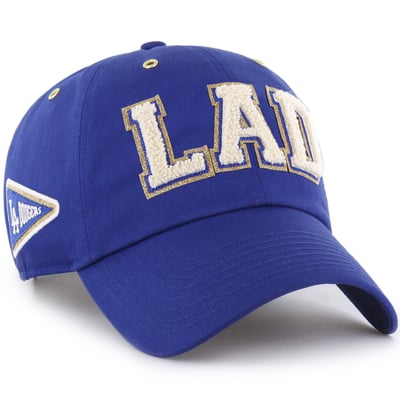 Los Angeles Dodgers Stoney Clover Lane x '47 Women's Acro Charm Clean Up Adjustable Hat - Royal
