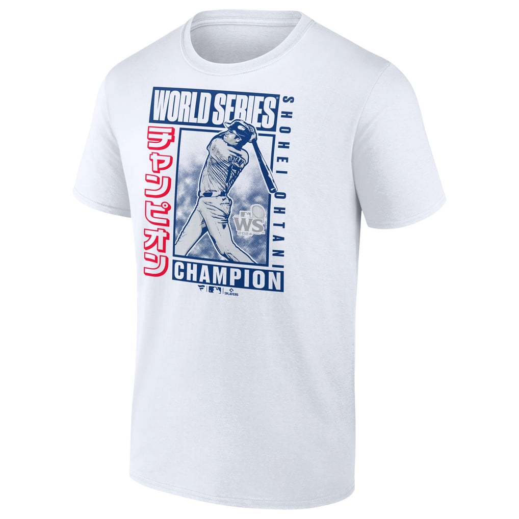 Fanatics ドジャース ワールドシリーズ 2024 優勝記念 イラストTシャツ 