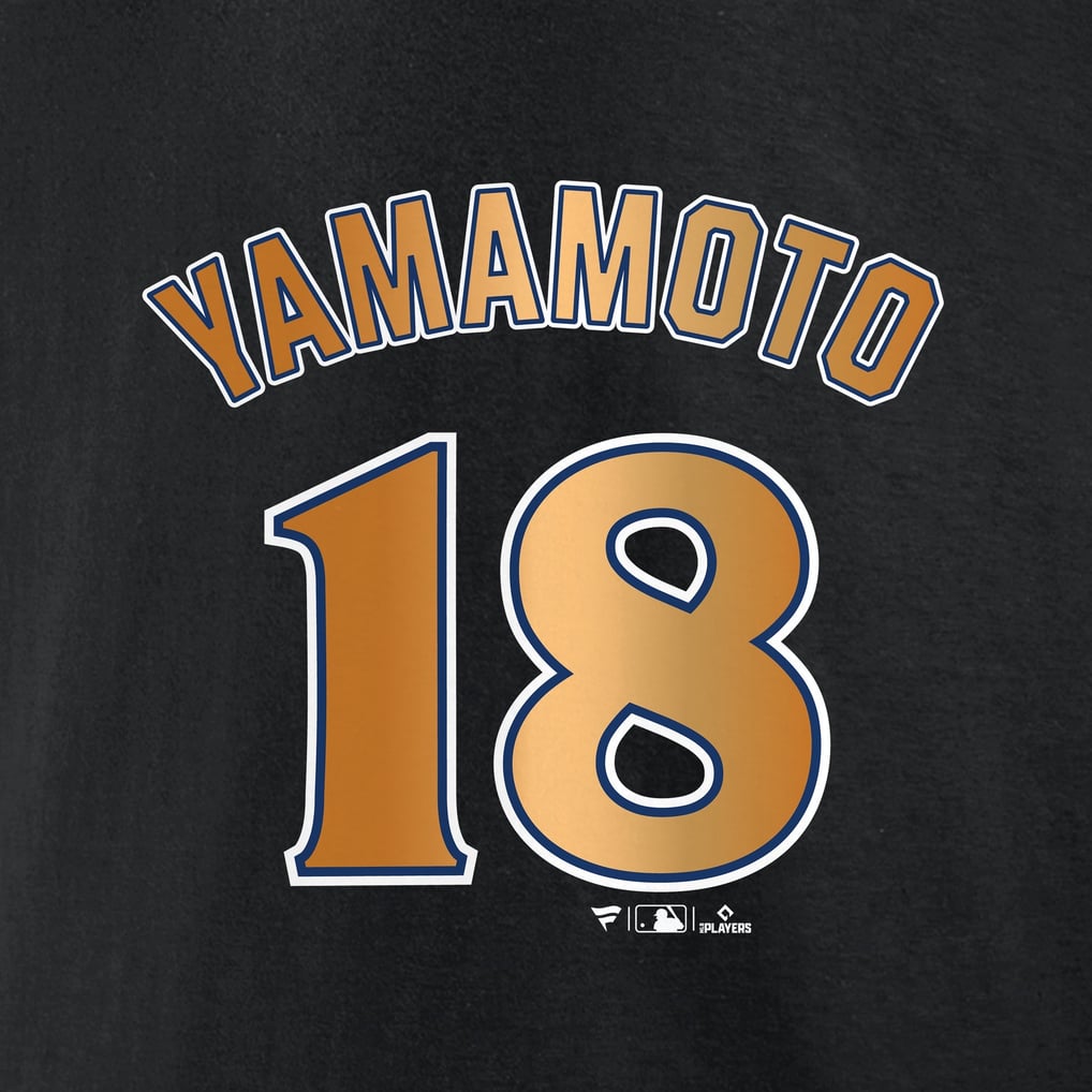 Fanatics ドジャース 山本由伸 2024 ワールドシリーズ 優勝記念 ネーム 