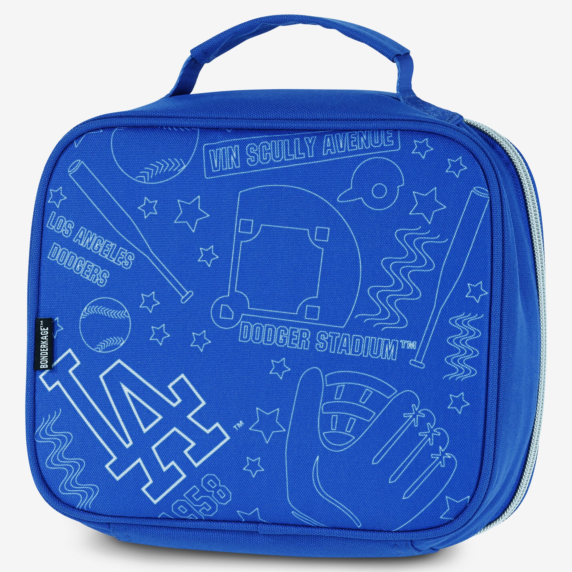 Ensemble sac à dos et sac à lunch Youth Bonderkage Royal Los Angeles Dodgers