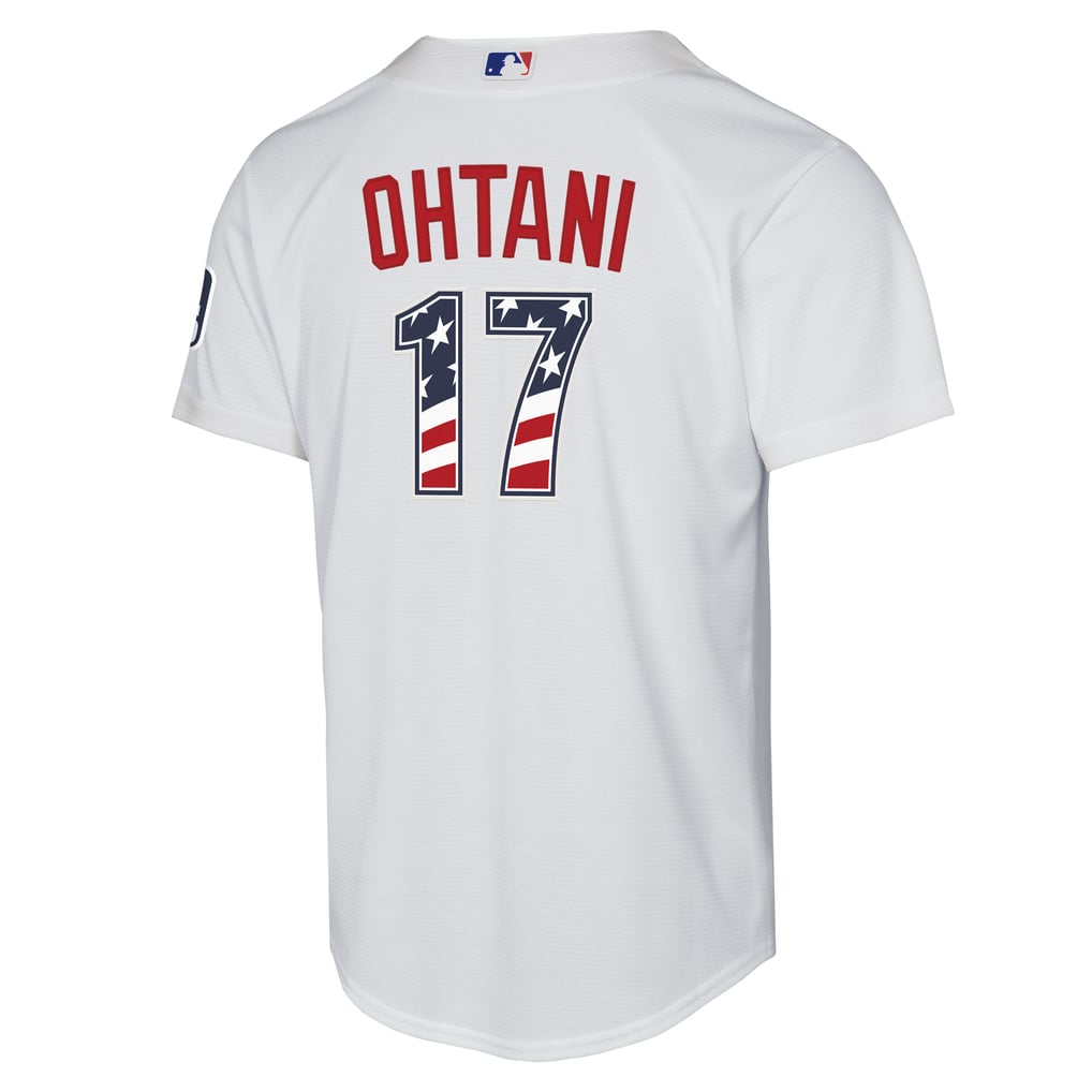 ユース ナイキ 大谷翔平 ホワイト ロサンゼルス・ドジャース USA 250 