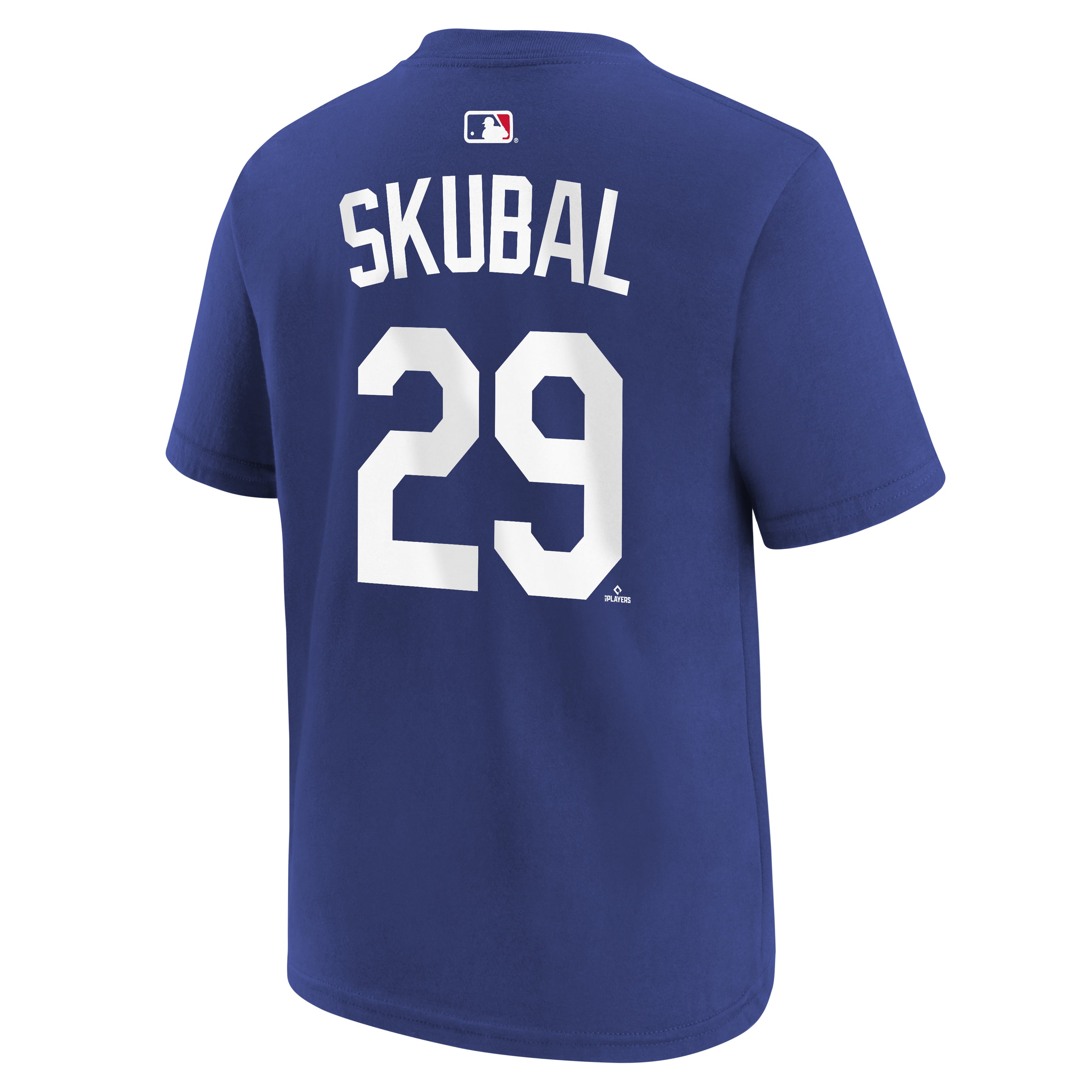 Youth Nike Tarik Skubal Royal Los Angeles Dodgers Name & Number T-Shirt