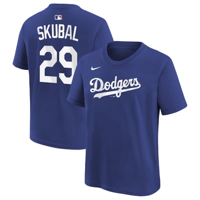 Tarik Skubal Los Angeles Dodgers Nike Youth Name & Number T-Shirt - Royal