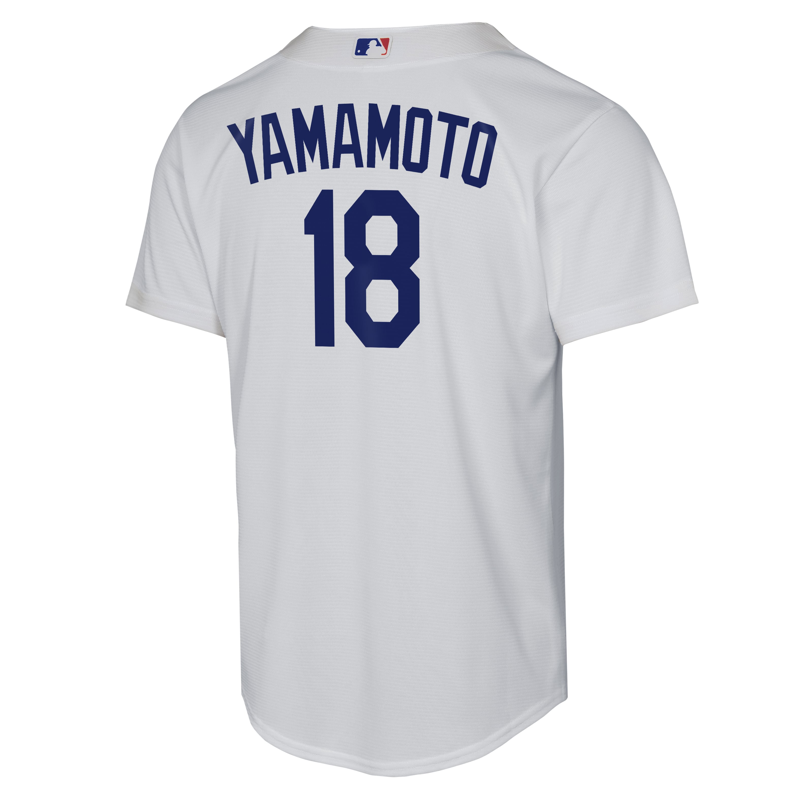 Maillot réplique domicile Nike Yoshinobu Yamamoto blanc des Los Angeles Dodgers pour jeunes