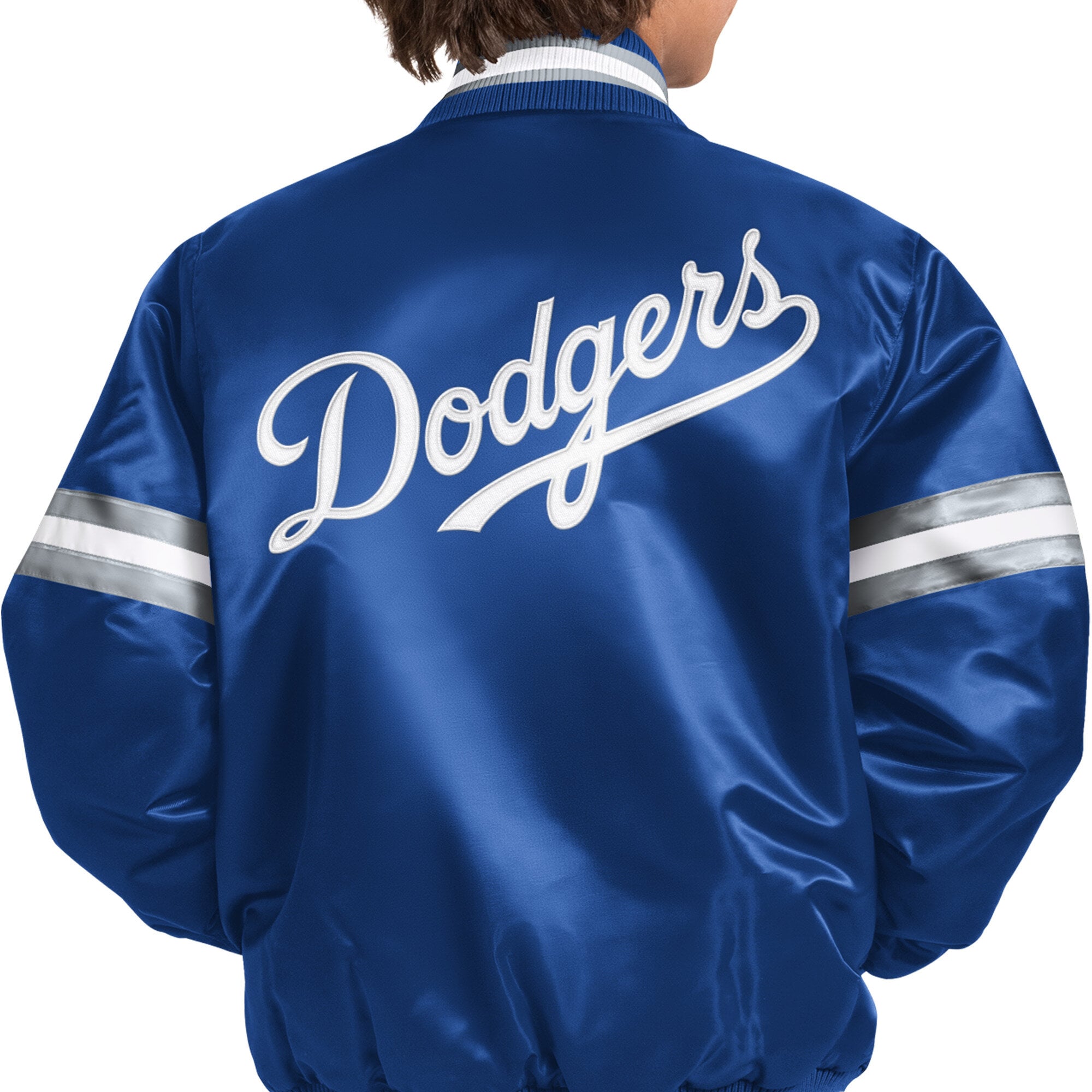 Veste Youth Starter Royal Los Angeles Dodgers Courtside Jr. Varsity à boutons-pression