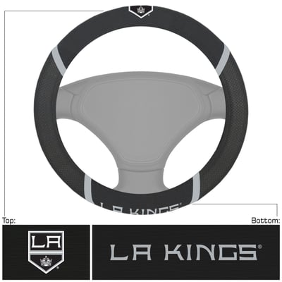Los Angeles Kings Logo Brands Steering Wheel Cover