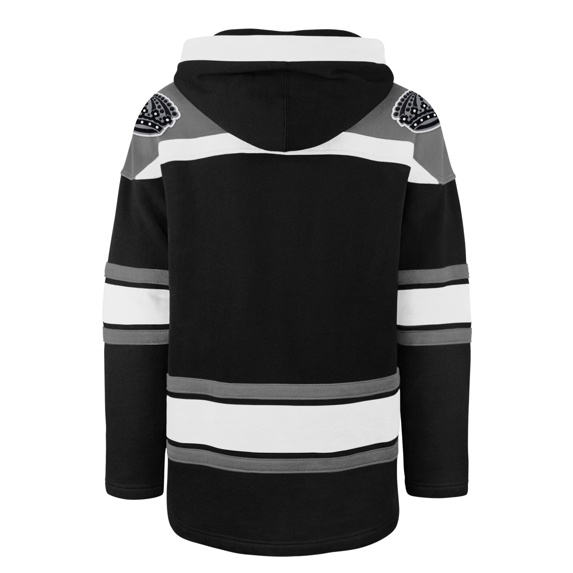 Sweat à capuche Superior Lacer noir '47 pour homme des Kings de Los Angeles