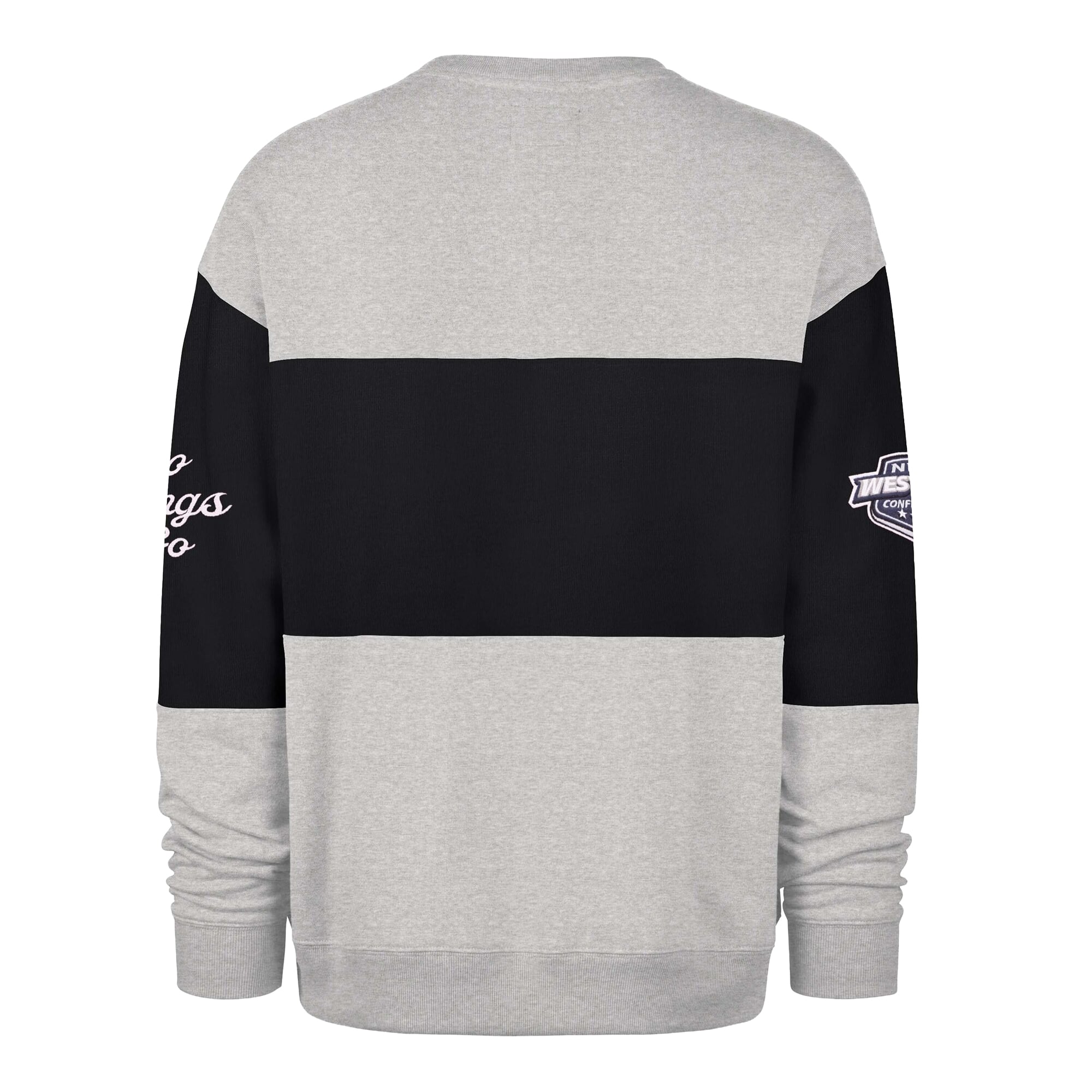 Sweat-shirt à col rond gris Los Angeles Kings automne '47 pour homme