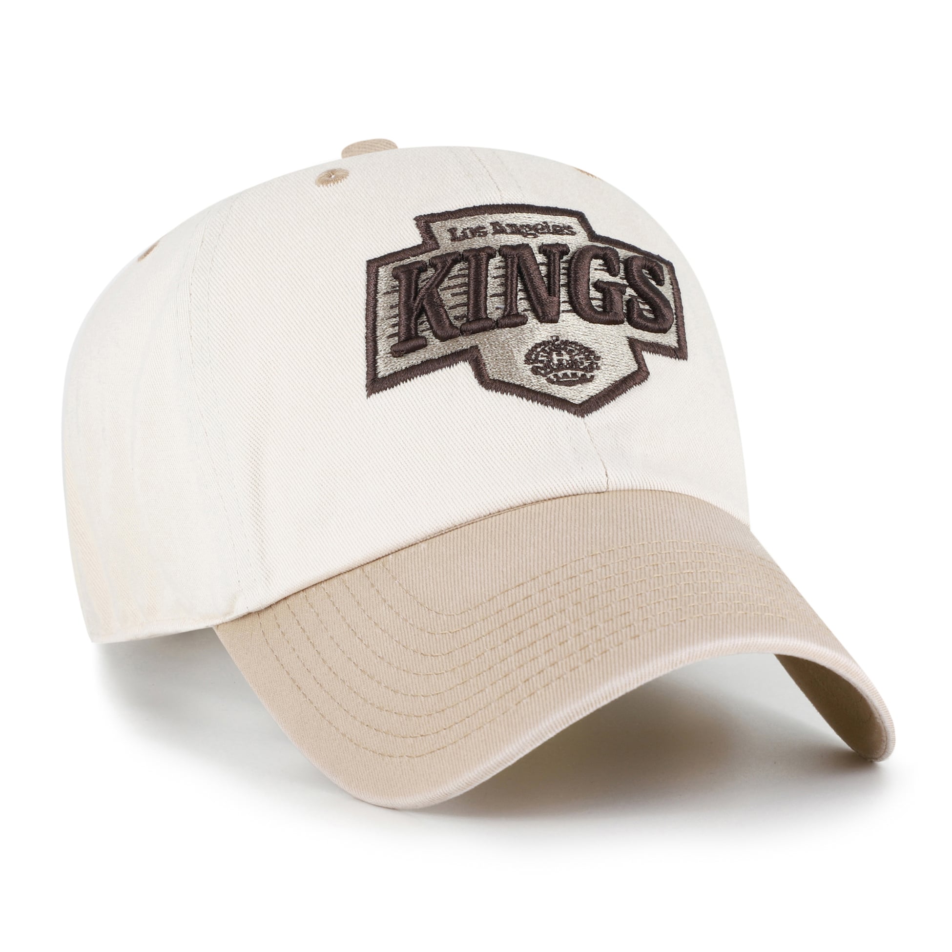 Casquette ajustable pour homme « 47 Natural/Tan Los Angeles Kings Neutral Terrain Clean Up »