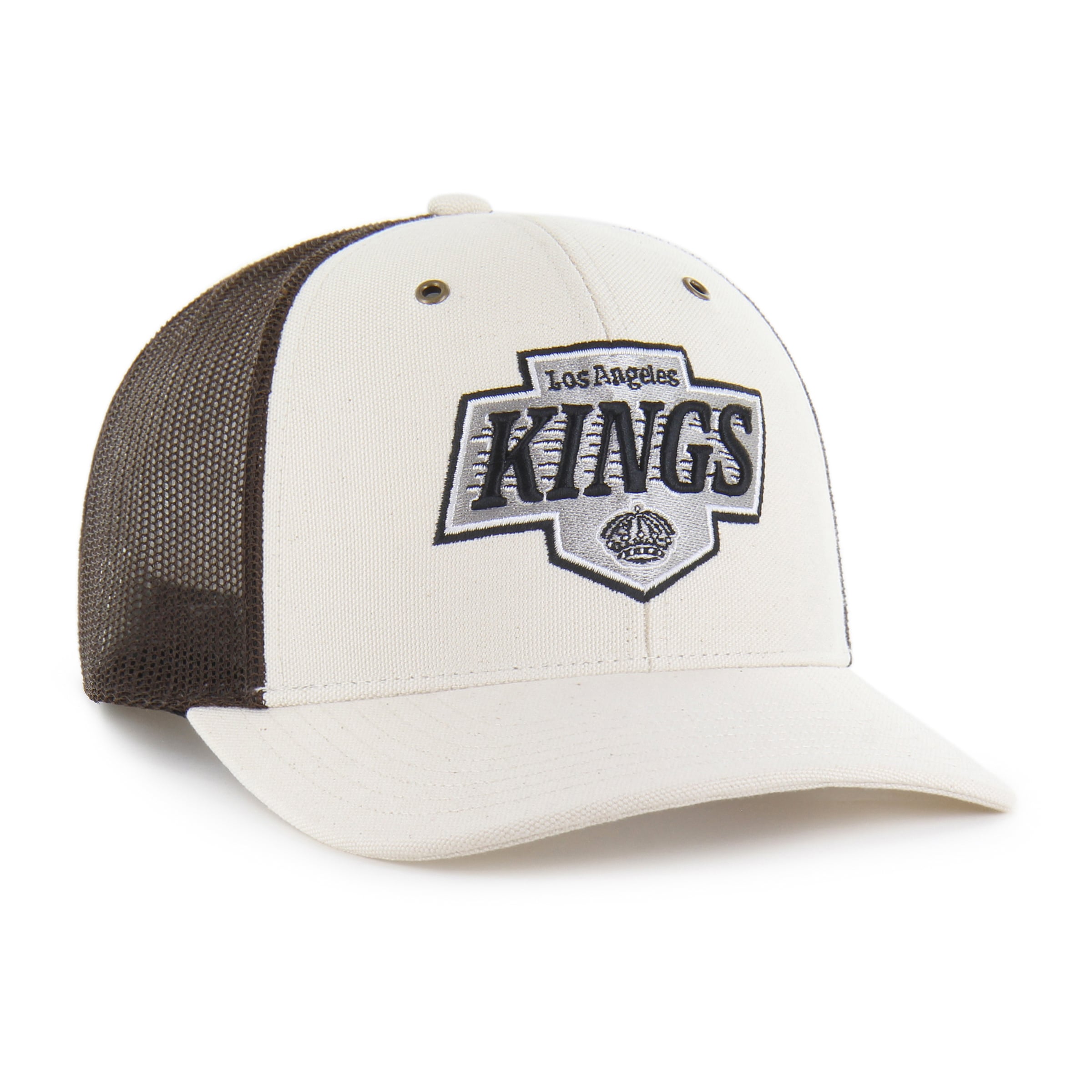 Casquette trucker ajustable '47 x Carhartt crème Los Angeles Kings pour homme