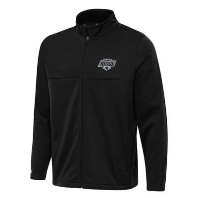Los Angeles Kings Antigua Links 2 Full-Zip Golf Jacket - Black