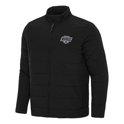 Los Angeles Kings Antigua Swelter Full-Zip Puffer Jacket - Black