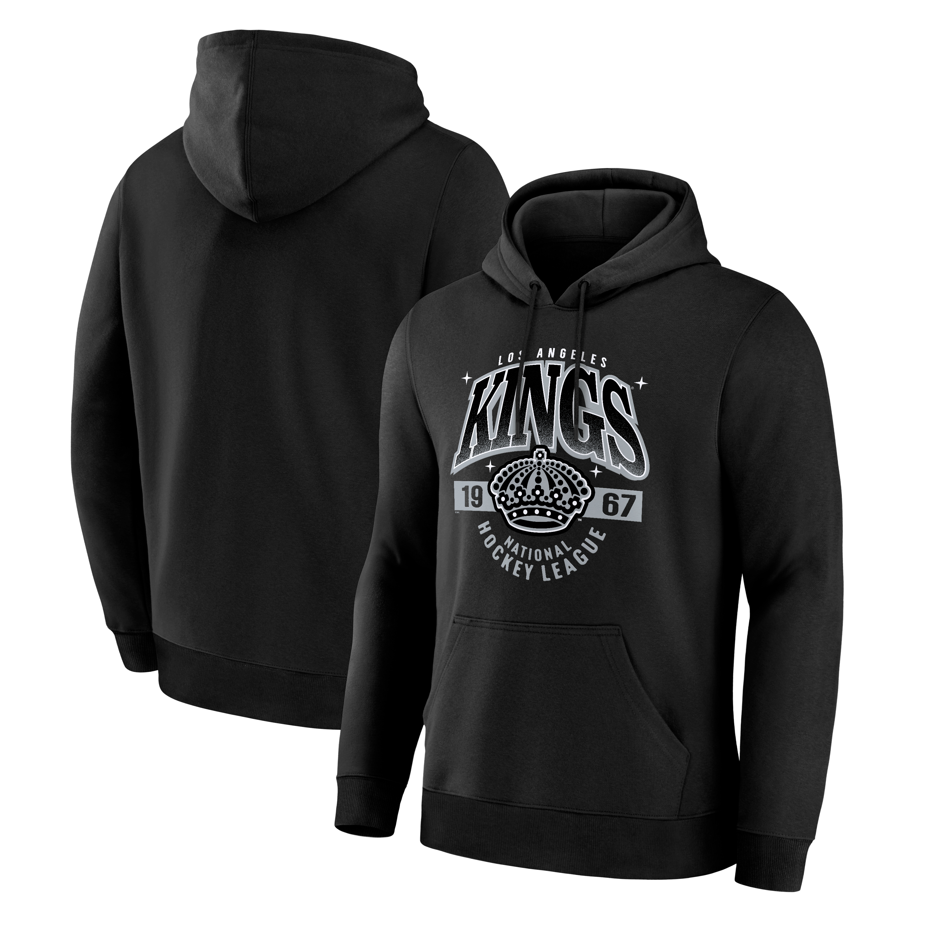 Sweat à capuche alternatif noir pour homme des Kings de Los Angeles