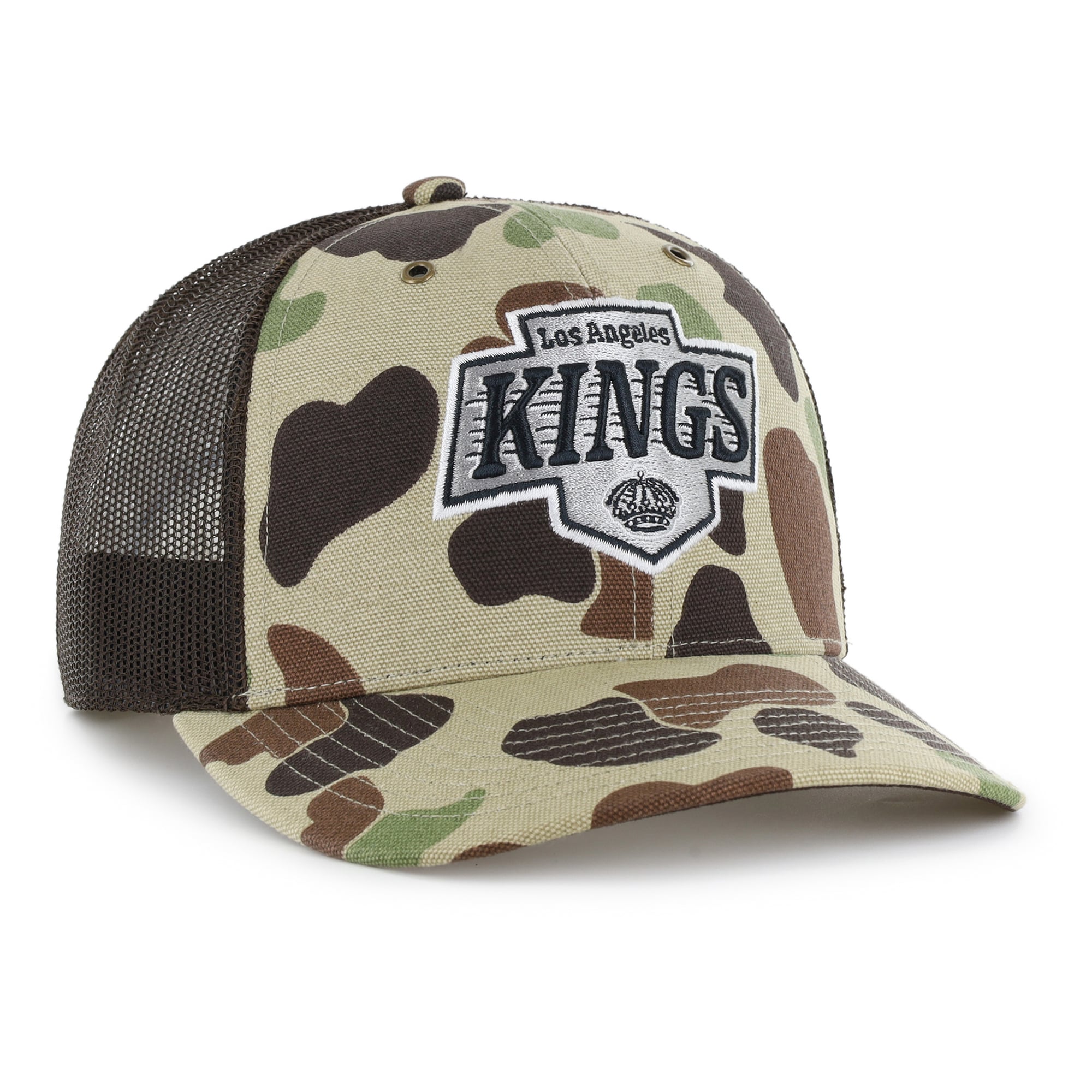 Casquette trucker ajustable Carhartt x '47 Duck Camo Los Angeles Kings pour homme
